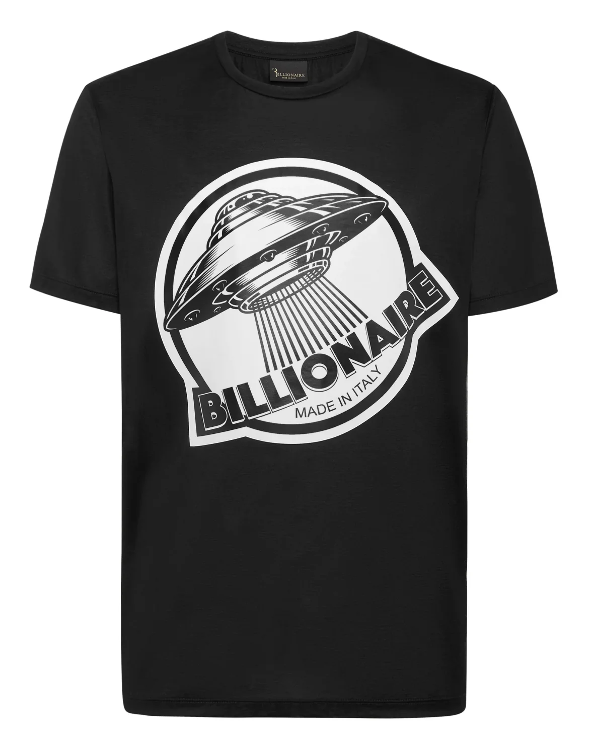 T-shirt Round Neck SS Billionaire in the space, цвет: Черный
