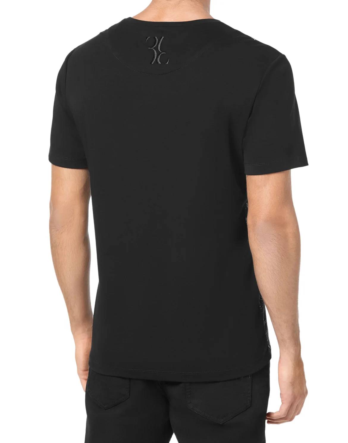 T-shirt Round Neck SS Billionaire in the space, цвет: Черный