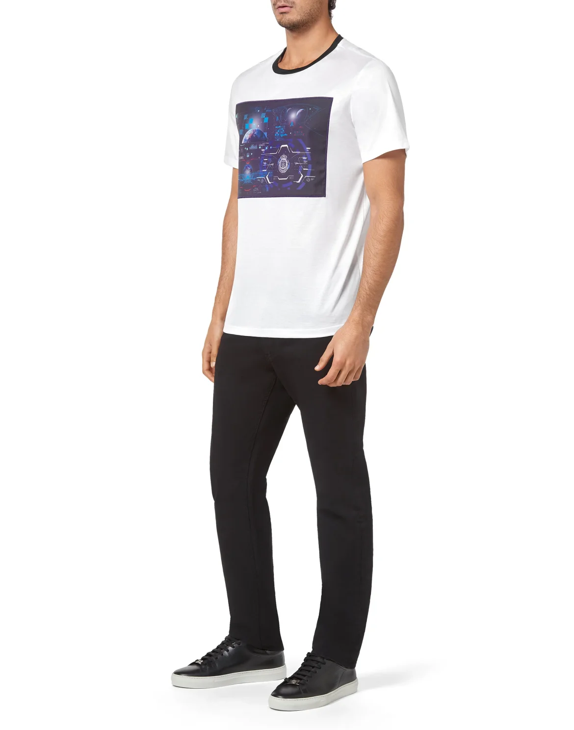 T-shirt Round Neck SS Billionaire in the space, цвет: Белый