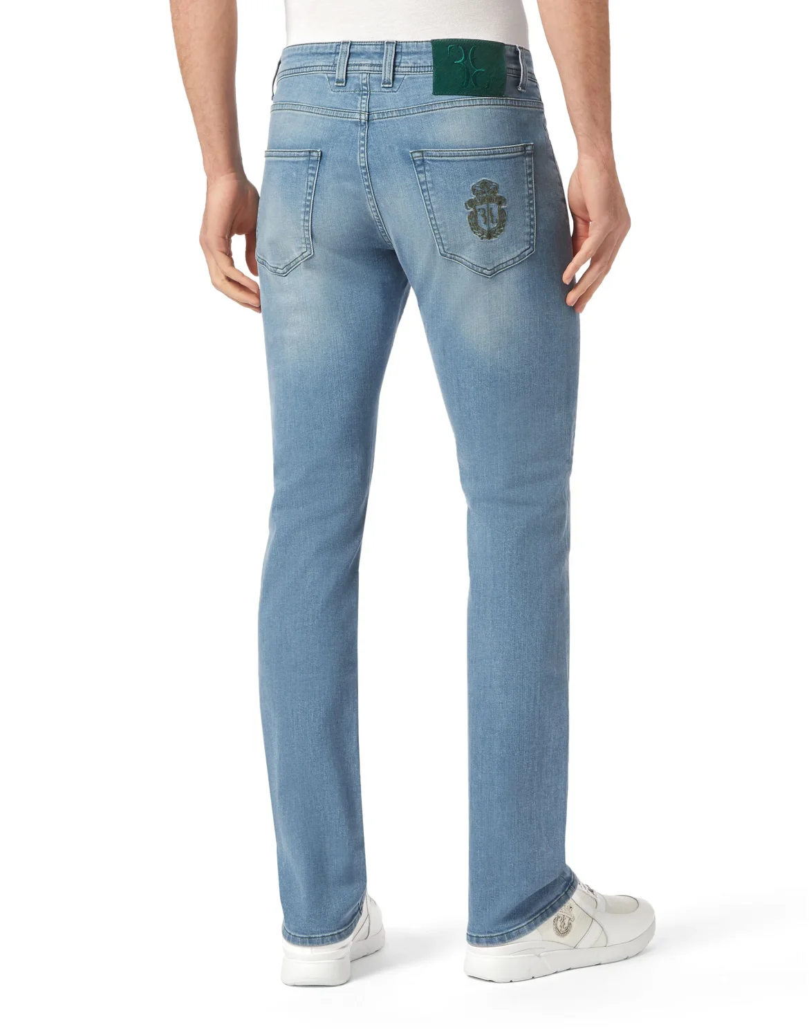 Denim Trousers Super Straight Cut, цвет: Синий