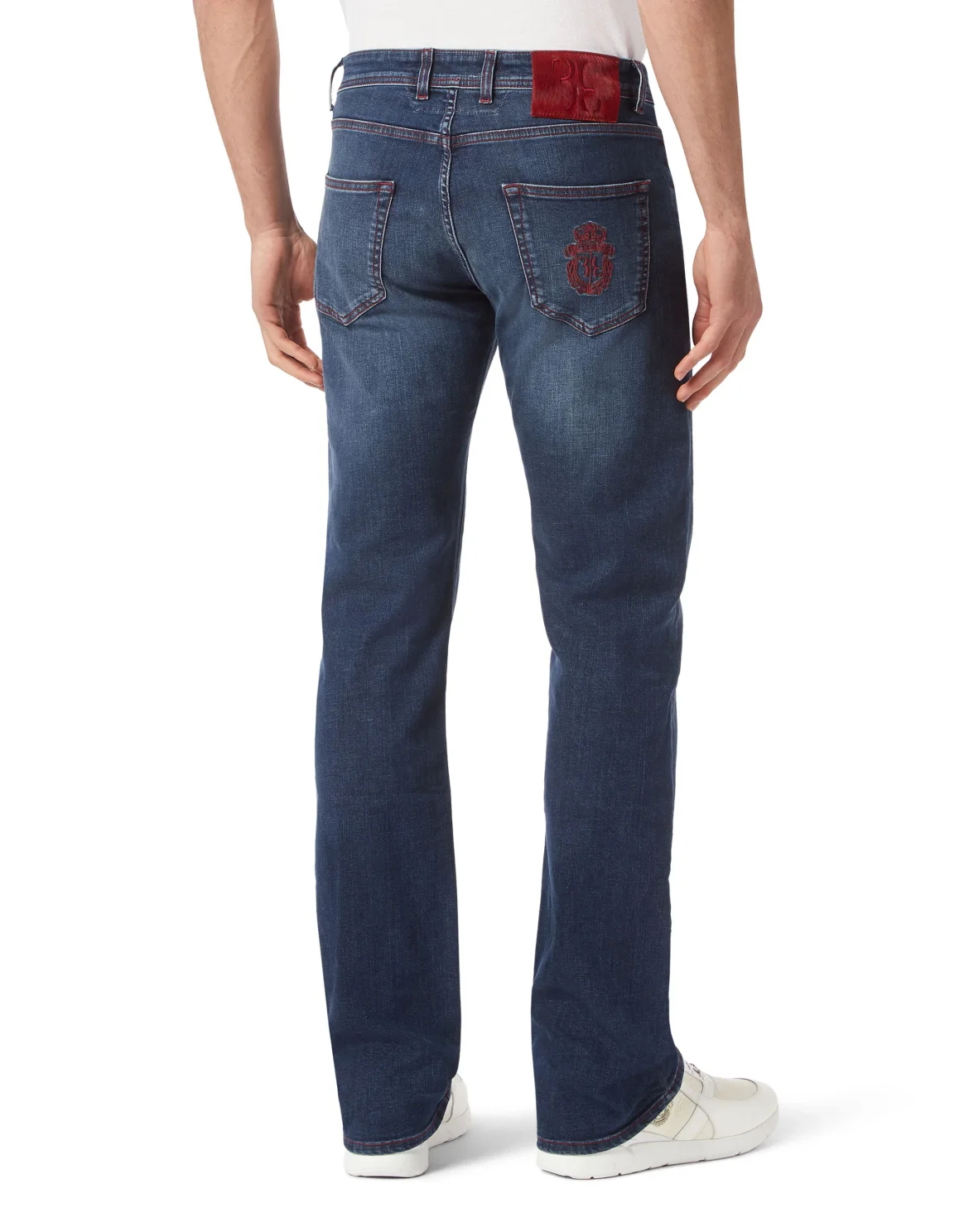 Denim Trousers Regular fit, цвет: Синий
