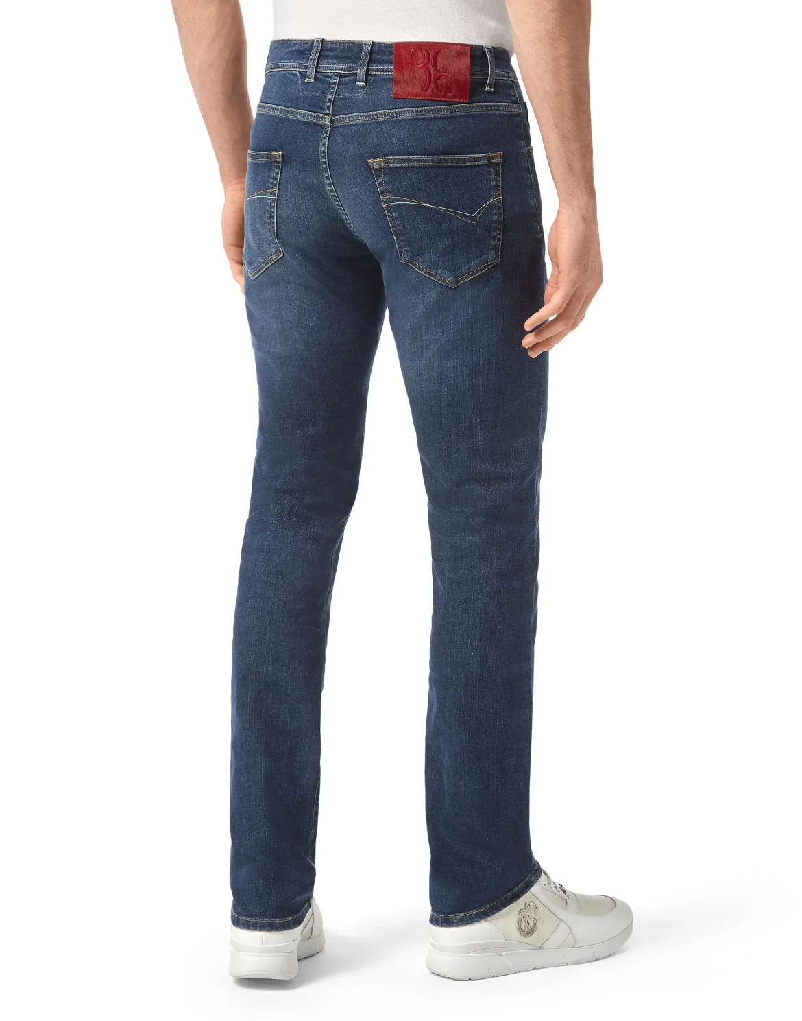 Denim Trousers Super Straight Cut, цвет: Синий