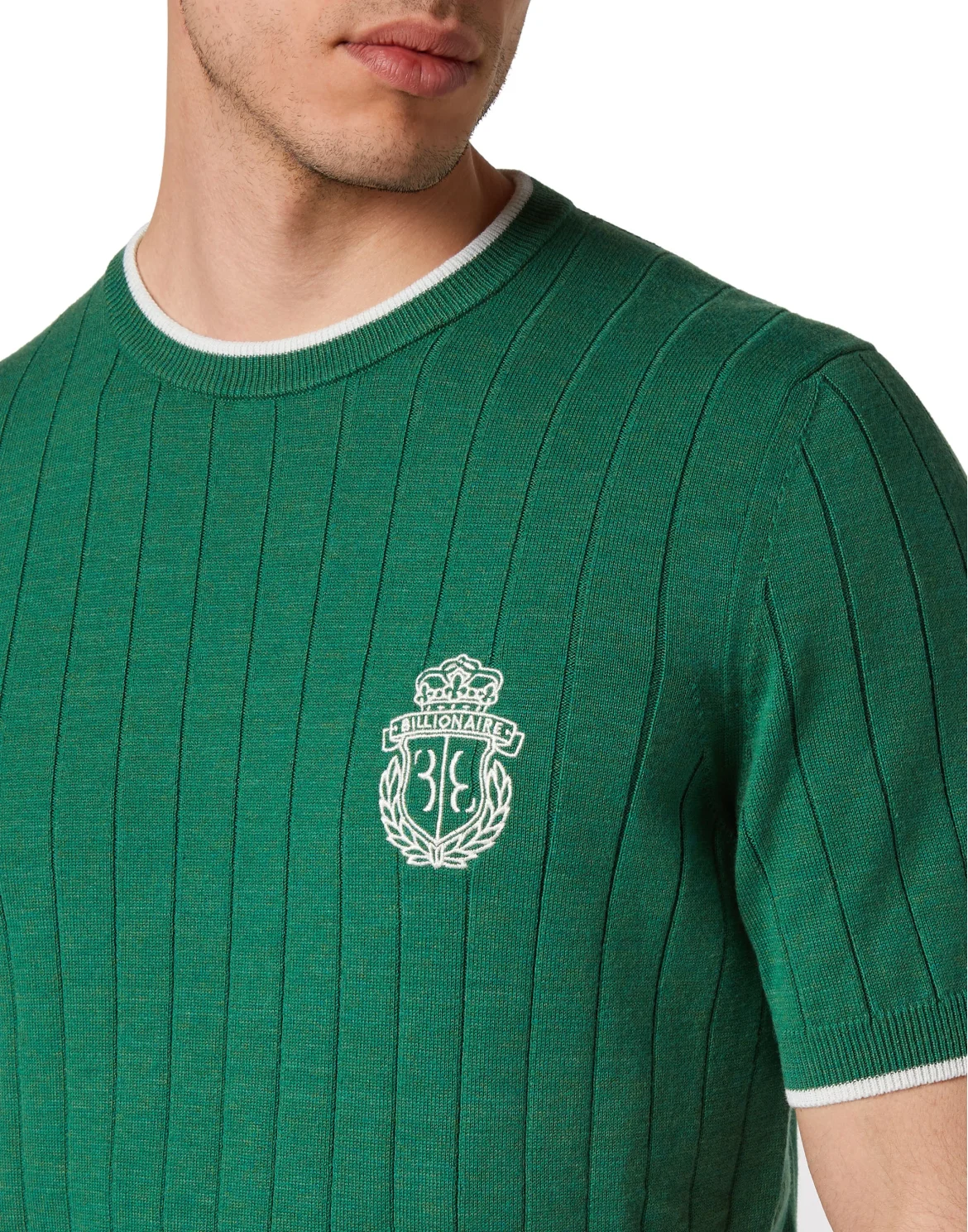 Cotton/Wool T-Shirt  SS, цвет: Зеленый