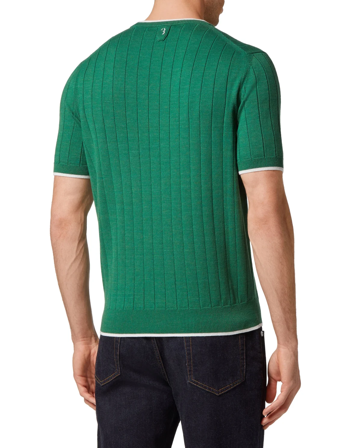 Cotton/Wool T-Shirt  SS, цвет: Зеленый