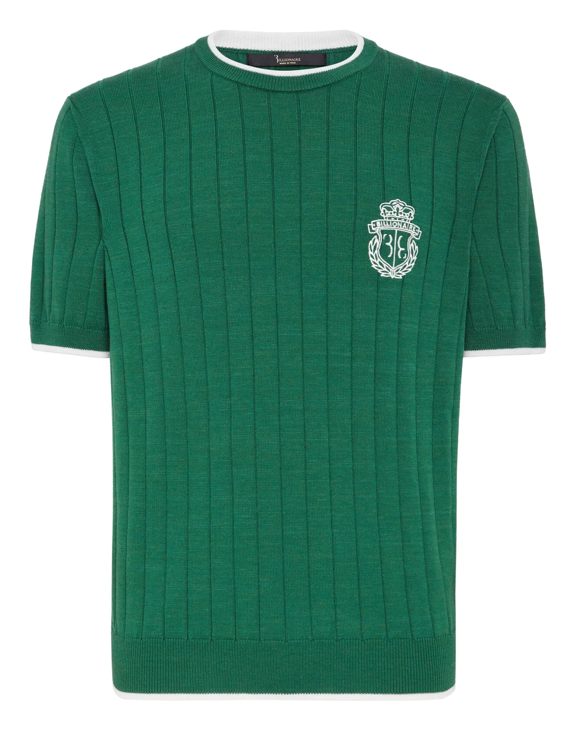 Cotton/Wool T-Shirt  SS, цвет: Зеленый