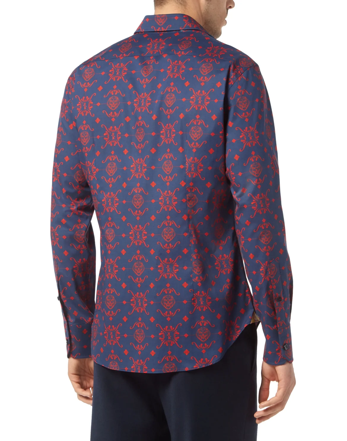 Shirt Silver Cut LS, цвет: Синий