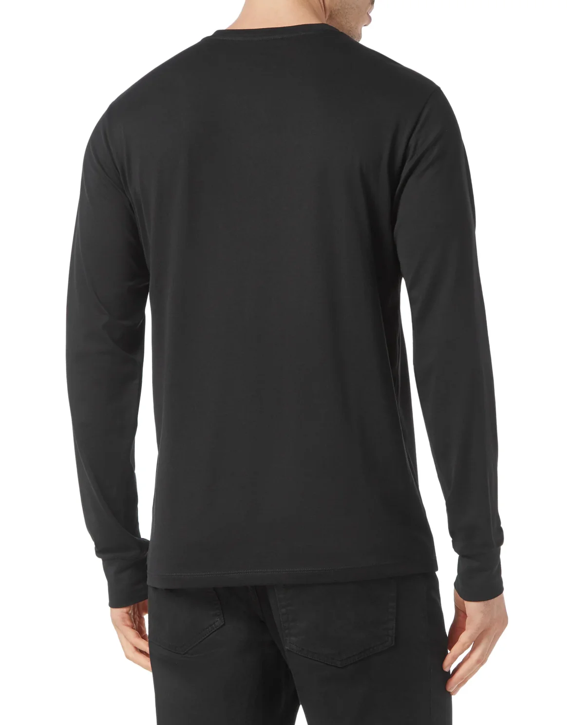 Maco T-shirt Round Neck LS, цвет: Черный