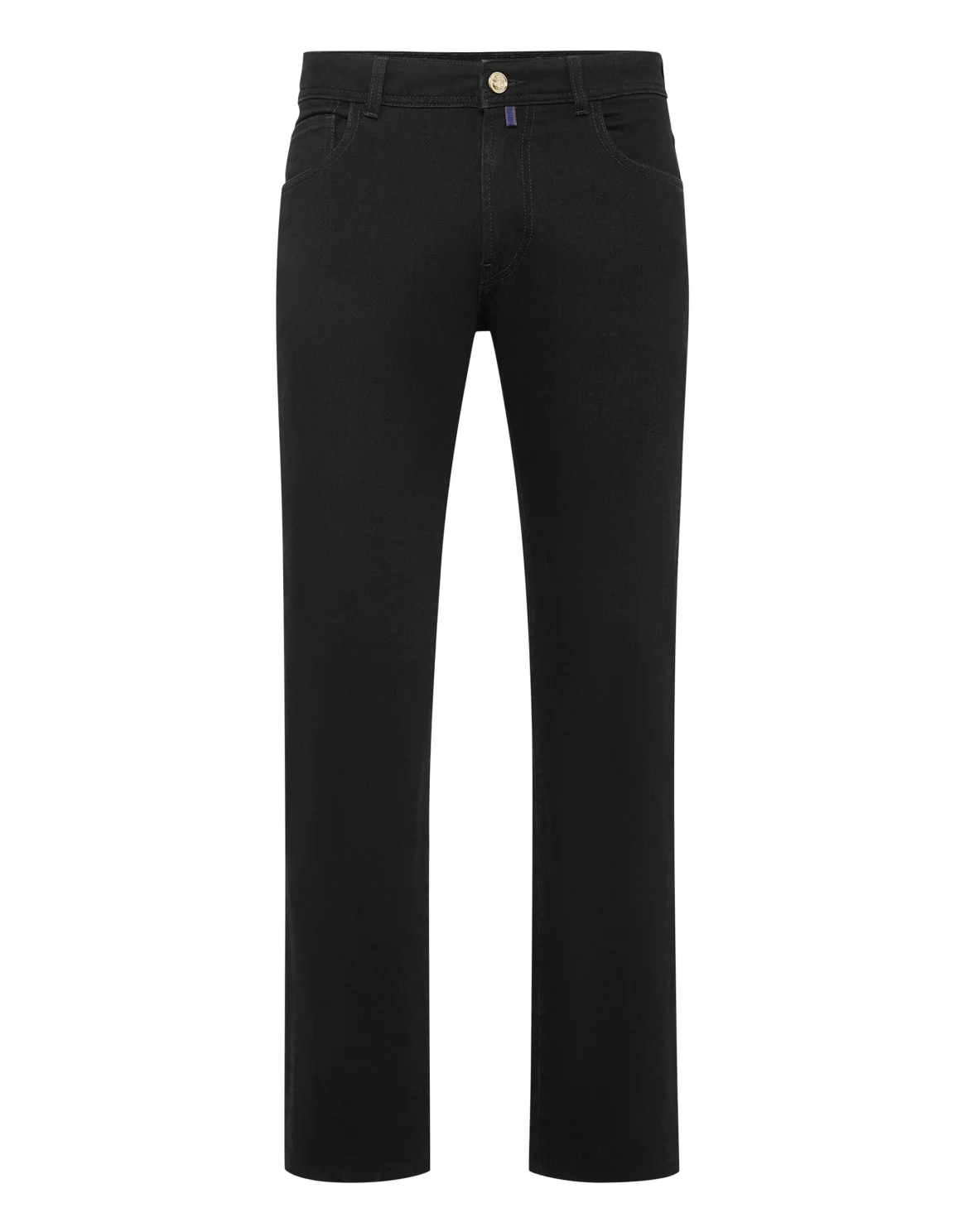 Denim Trousers Super Straight Cut, цвет: Черный