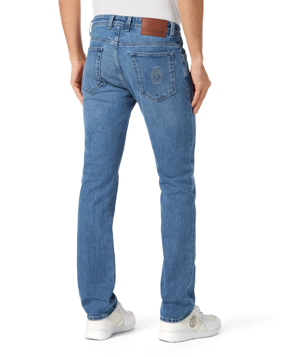 Denim Trousers Super Straight Cut, цвет: Синий