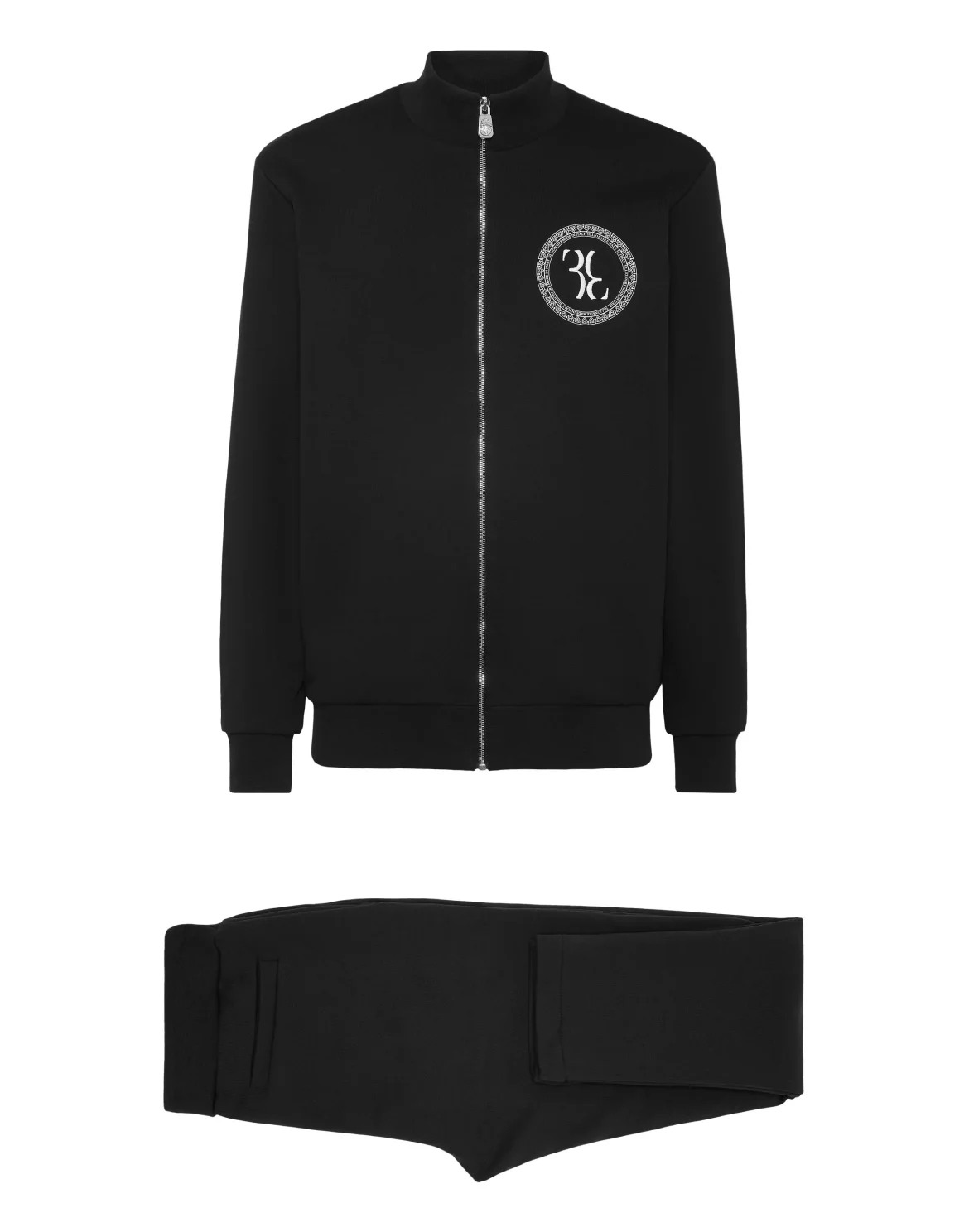 Jogging Tracksuit: Top/Trousers, цвет: Черный