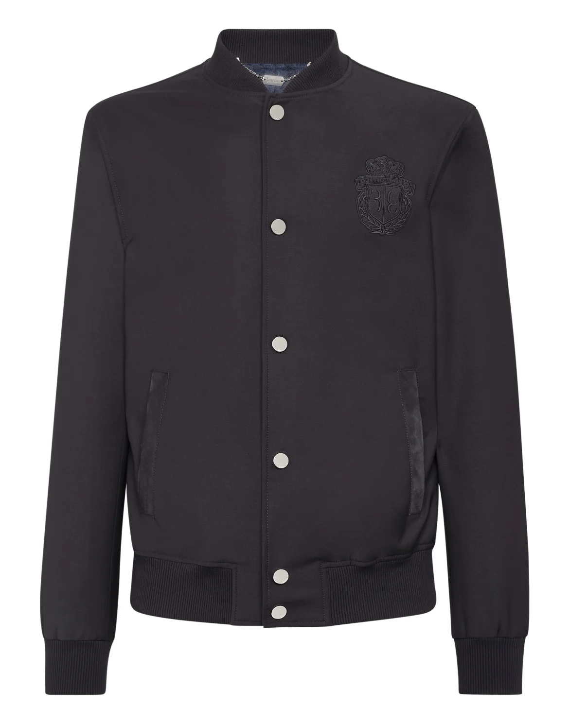 Wool Bomber Jacket, цвет: Синий