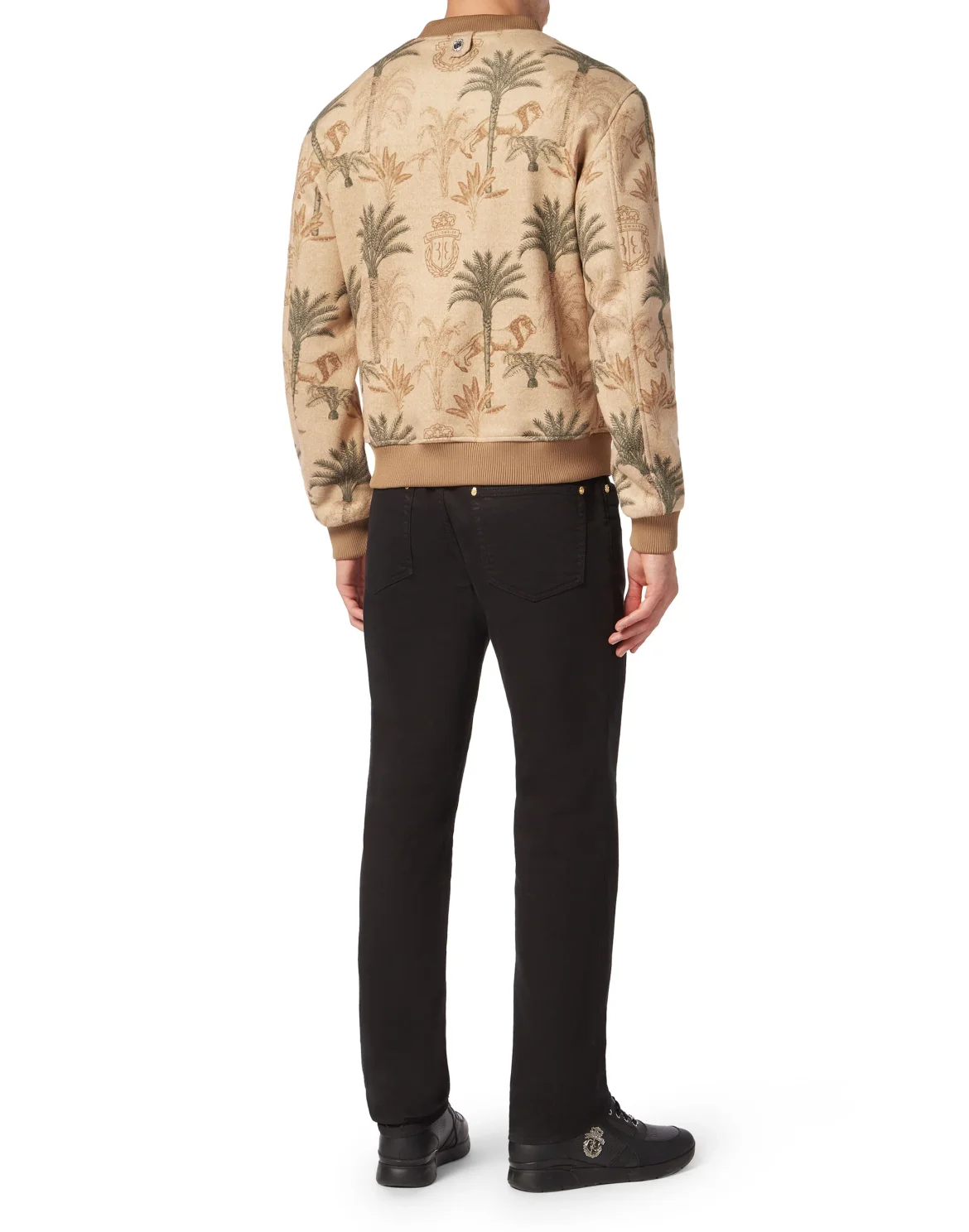Wool Bomber Jacket, цвет: Бежевый