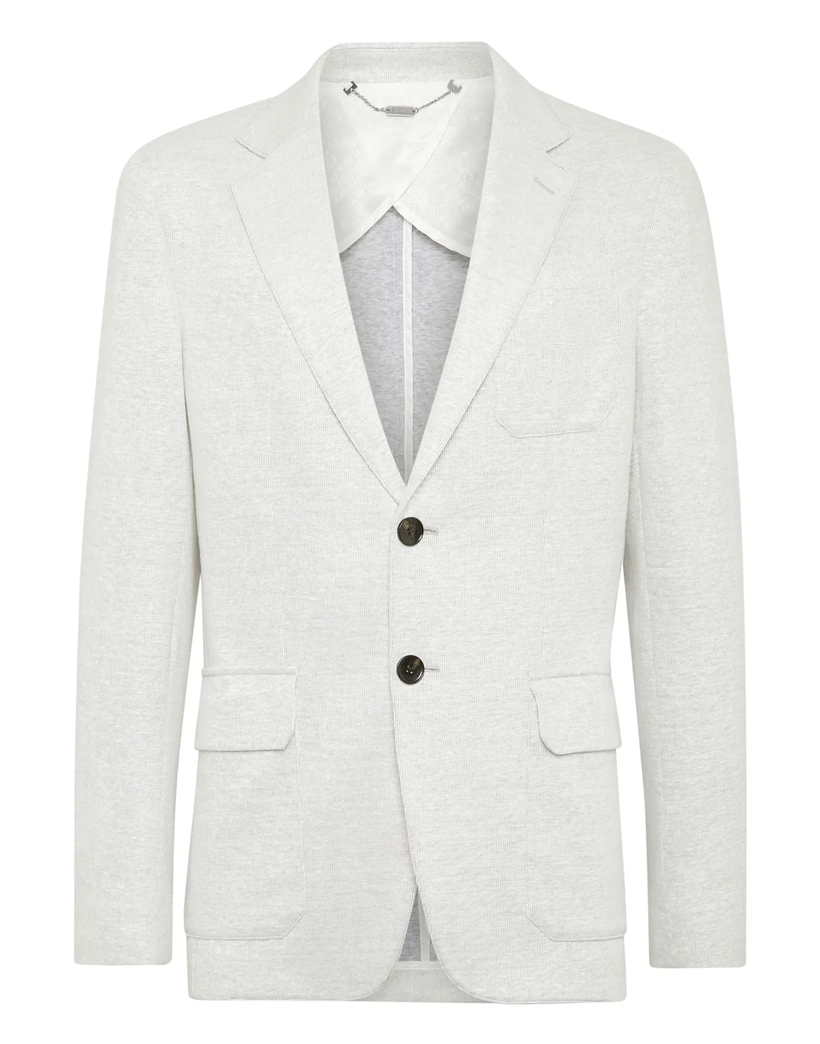 Linen Cotton Blazer, цвет: Серый