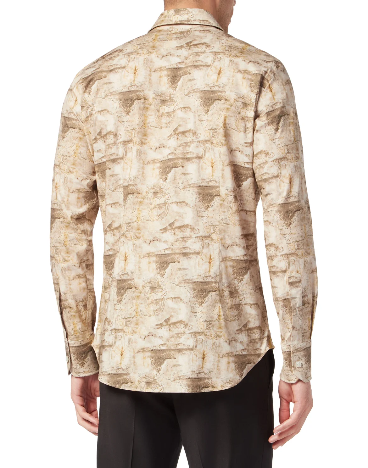 Shirt Slim Fit, цвет: Бежевый