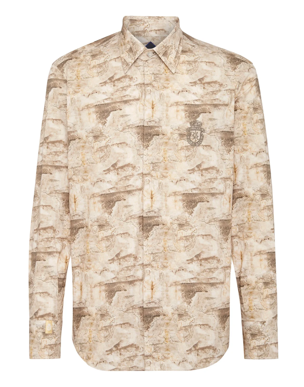 Shirt Slim Fit, цвет: Бежевый