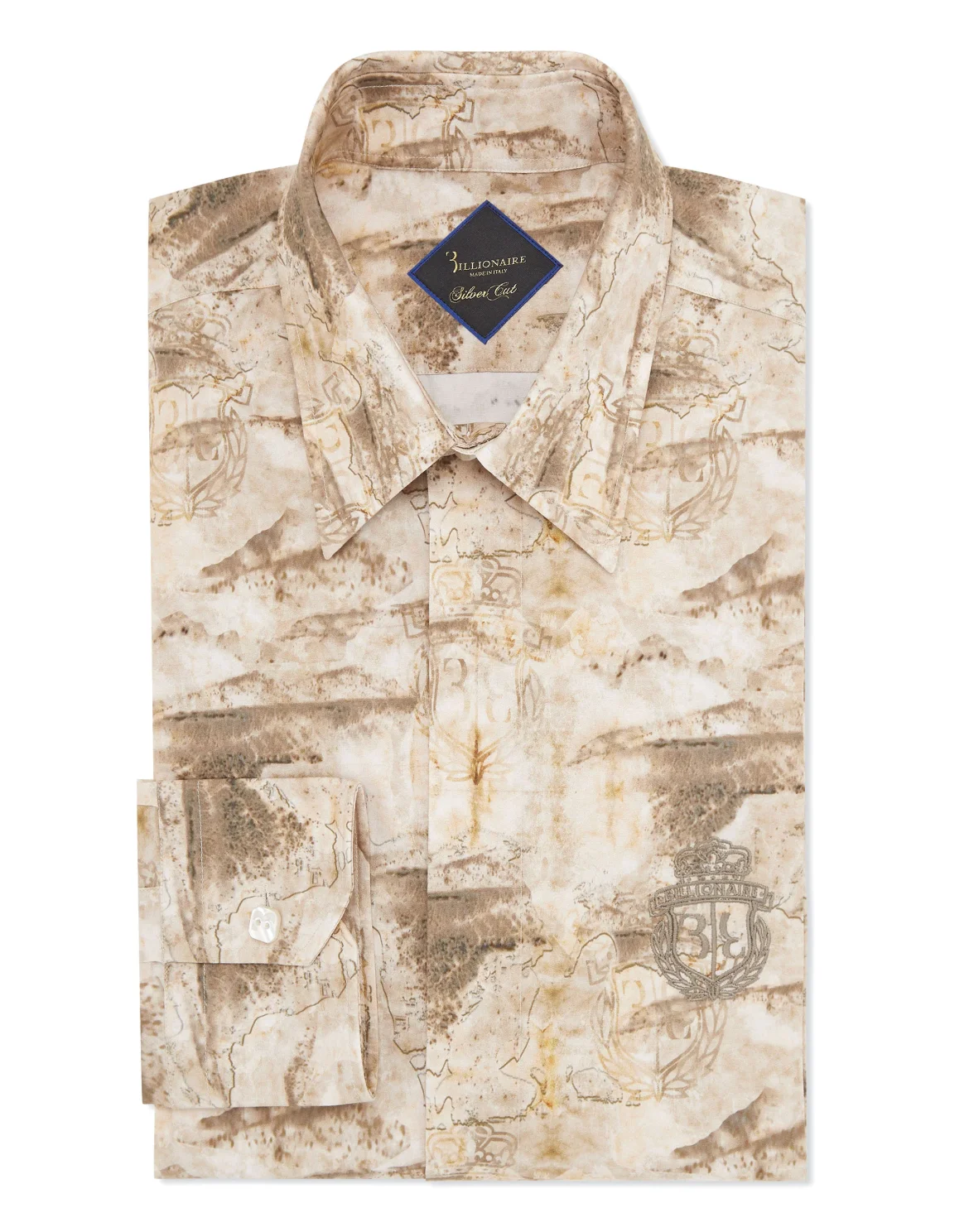 Shirt Slim Fit, цвет: Бежевый