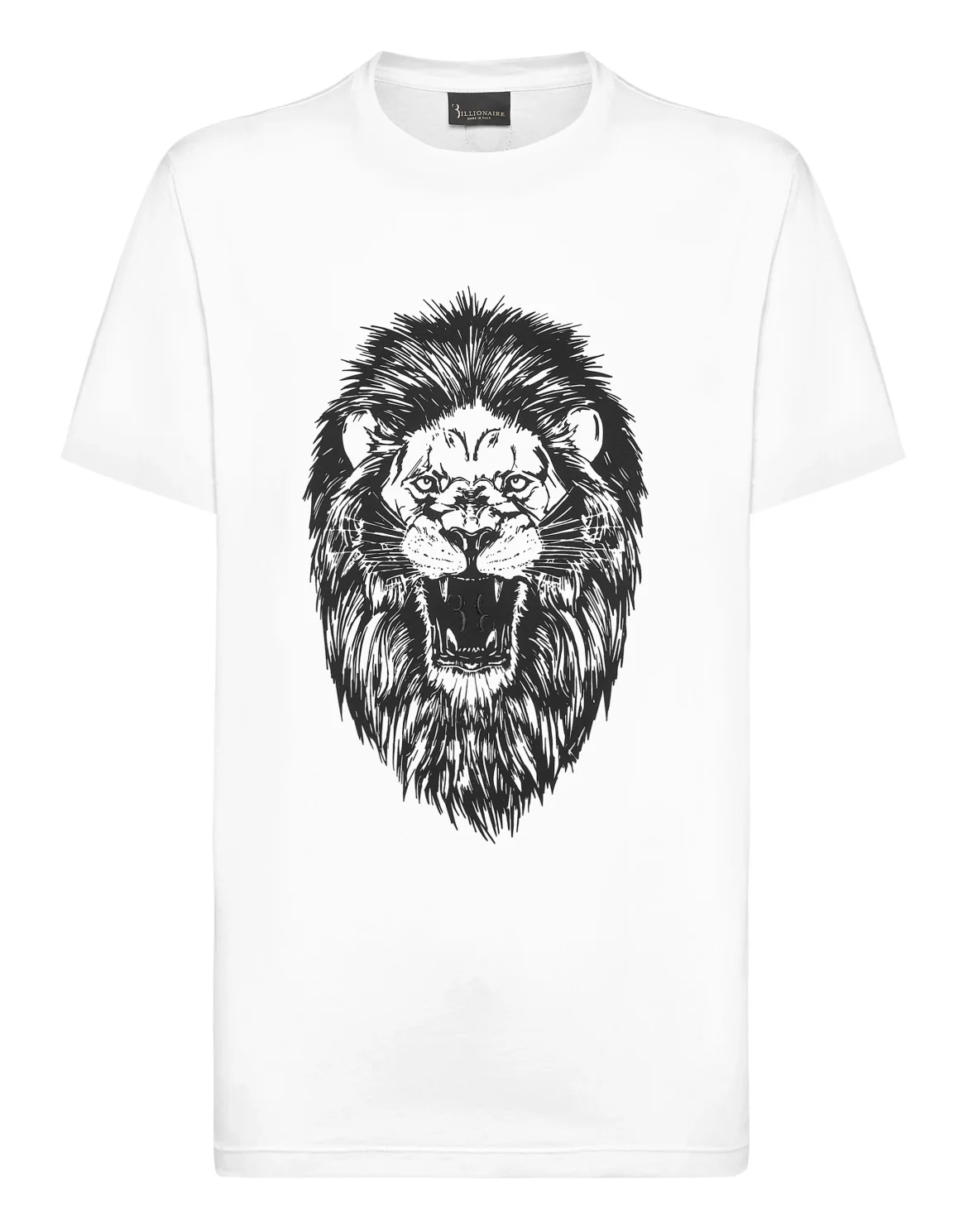 T-shirt Round Neck SS Lion, цвет: Белый