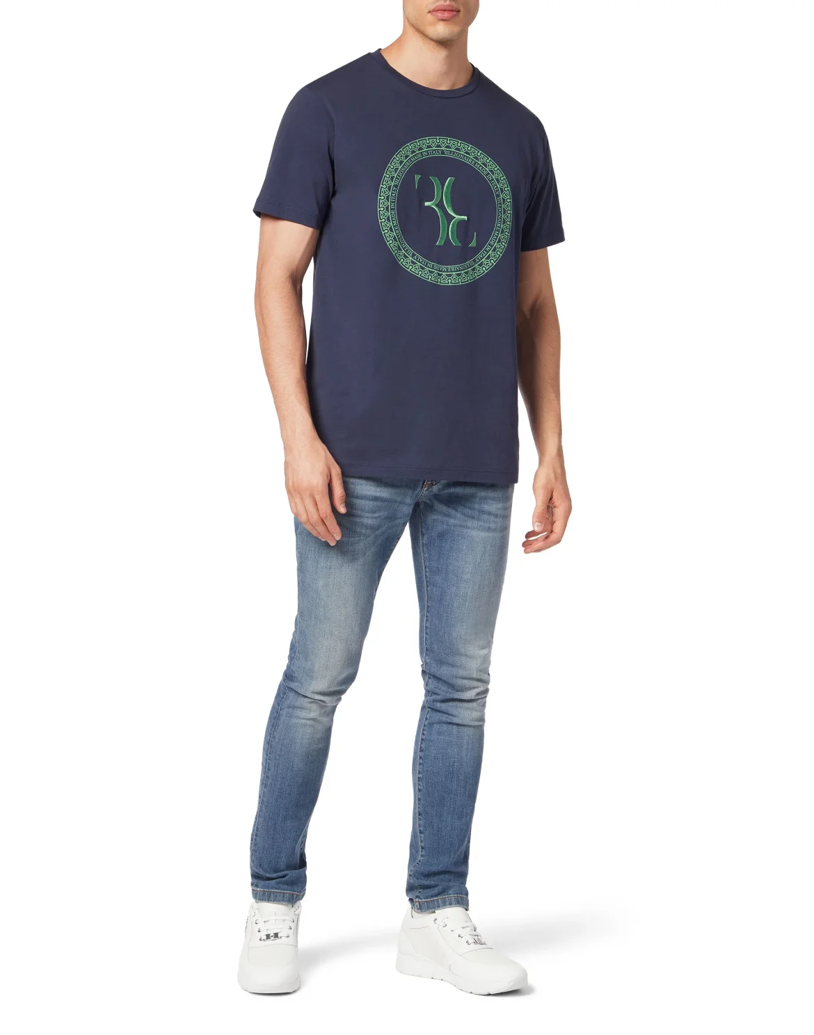 T-shirt Round Neck SS, цвет: Синий