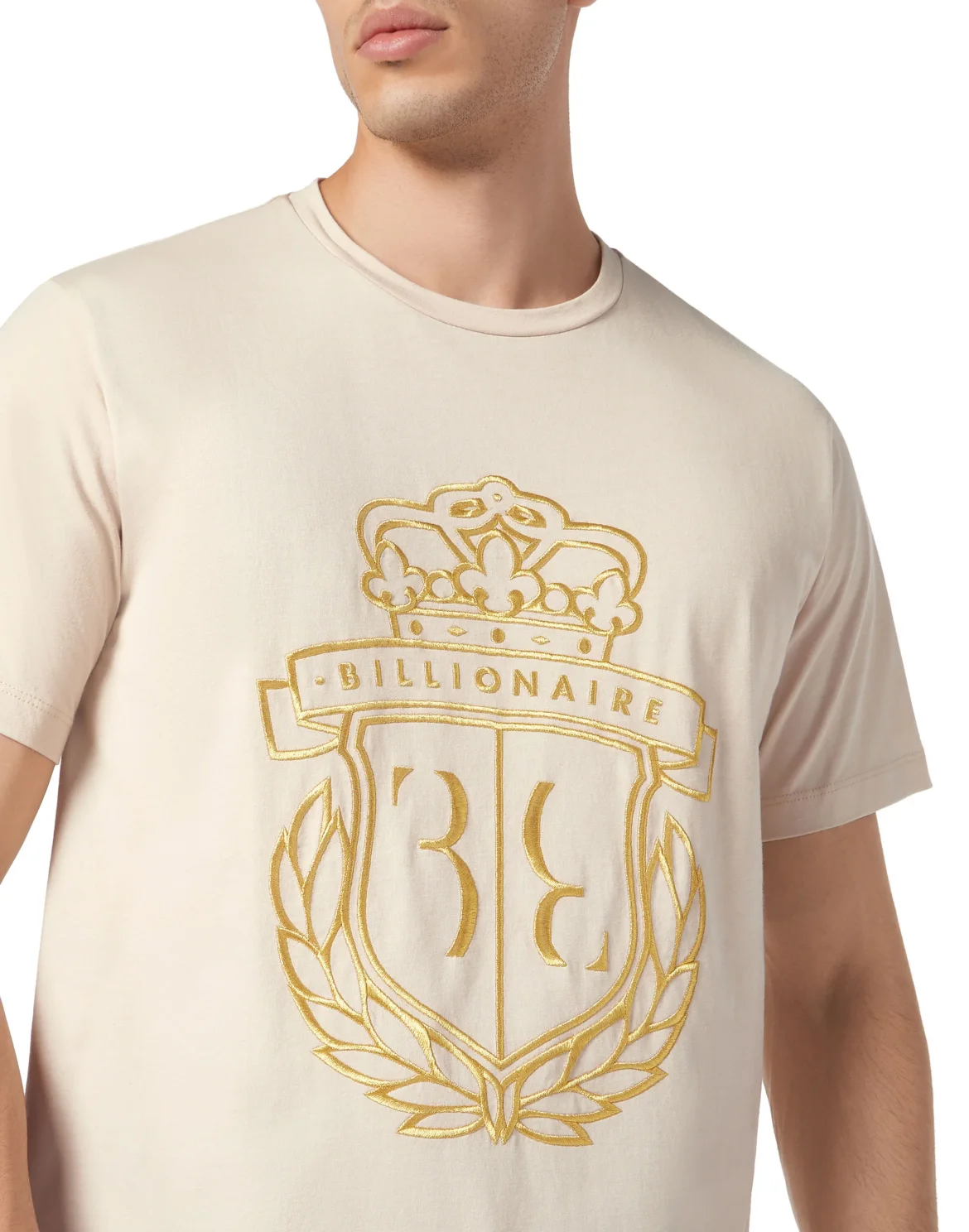 T-shirt Round Neck SS, цвет: Бежевый
