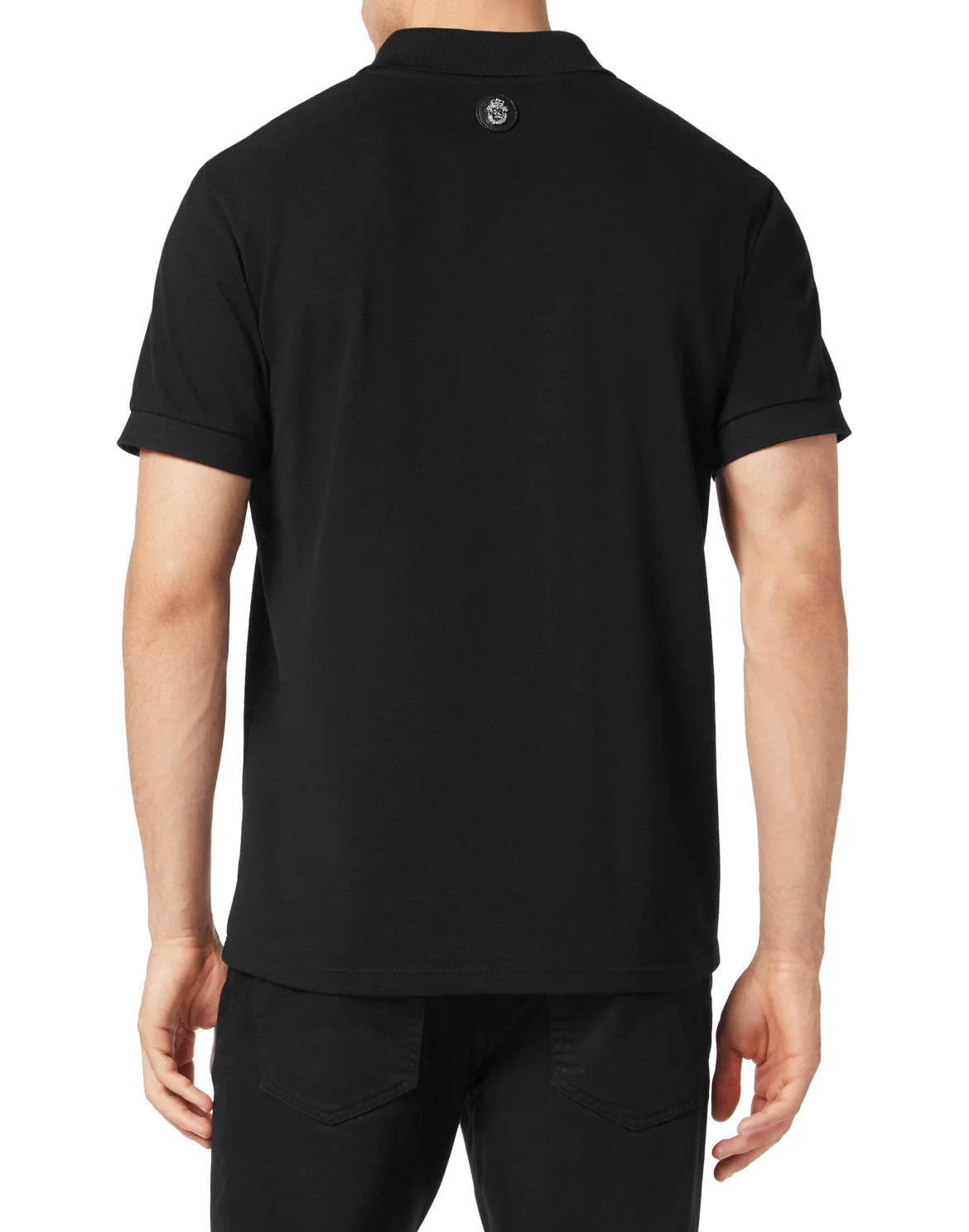 Piquet Polo Shirt, цвет: Черный