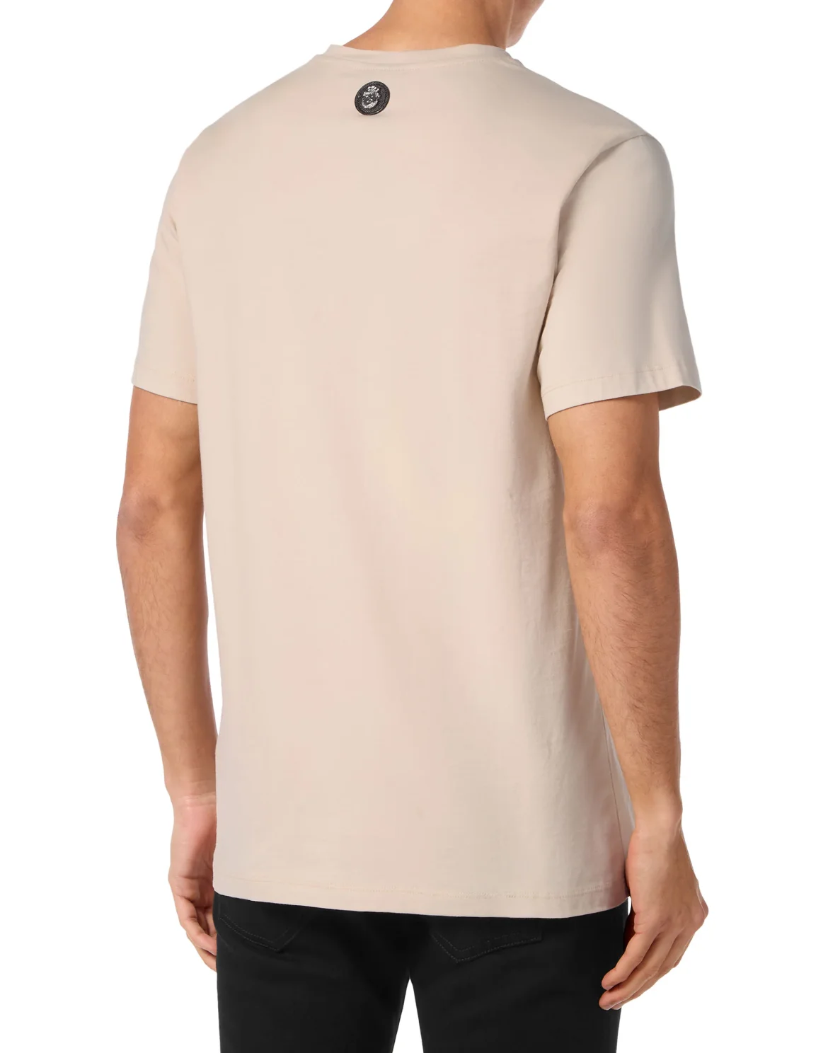 T-shirt Round neck SS, цвет: Бежевый