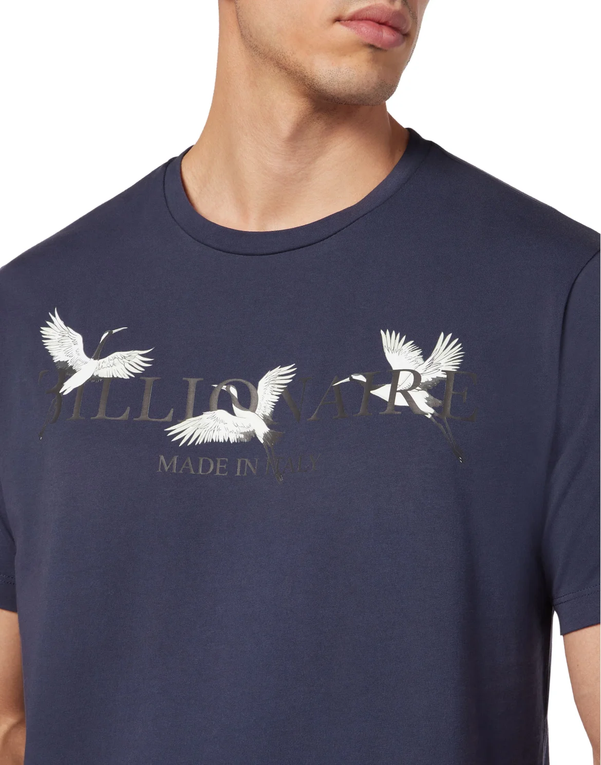T-shirt Round neck SS, цвет: Синий