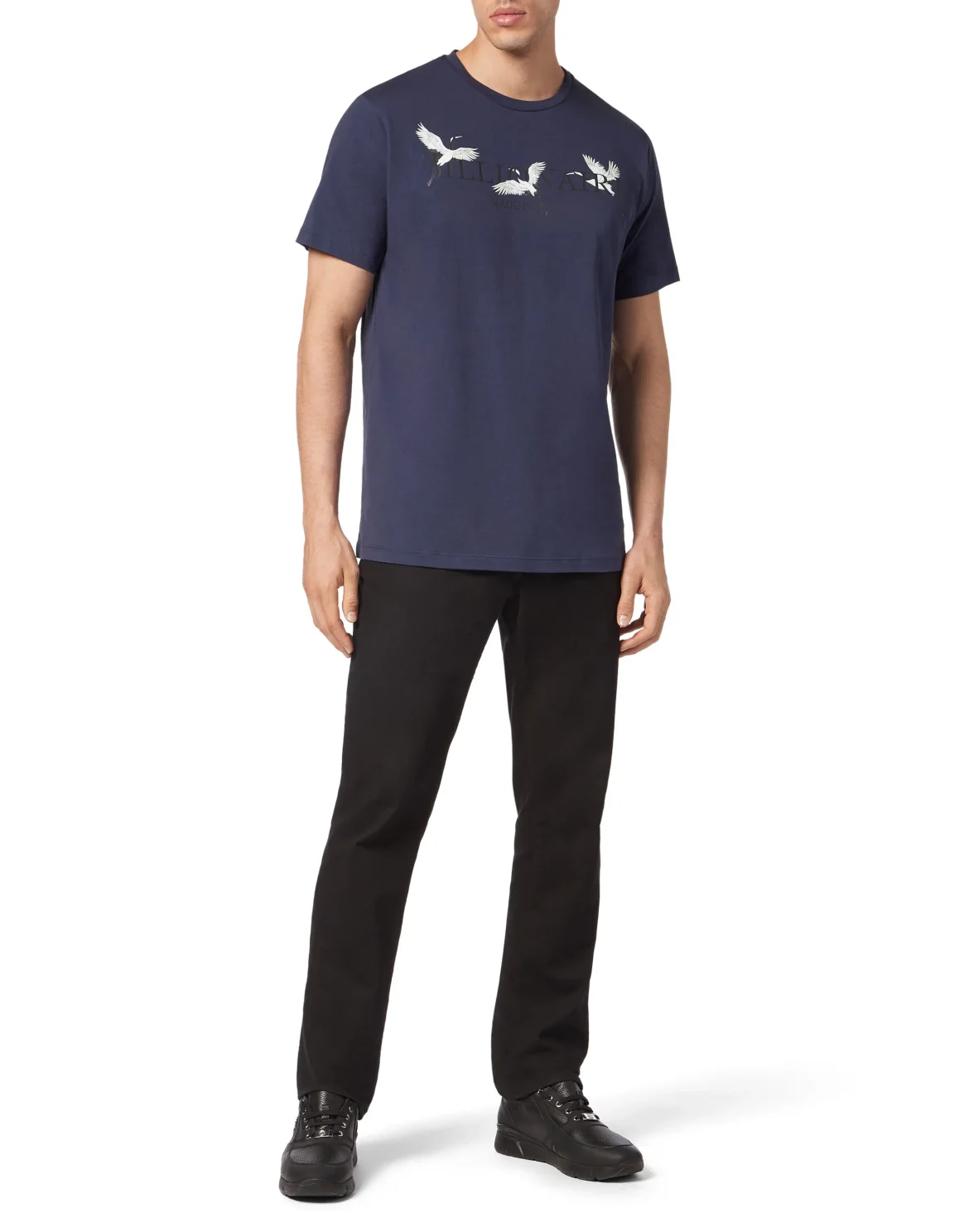 T-shirt Round neck SS, цвет: Синий