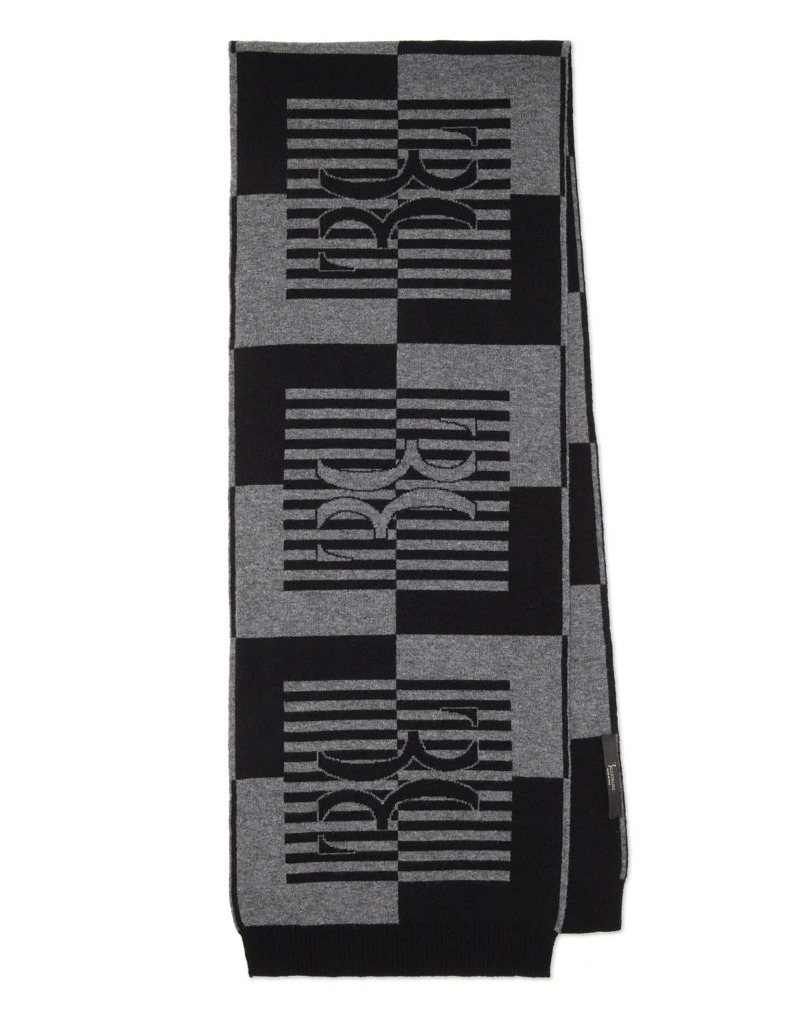 Wool Long Scarf, цвет: Черный