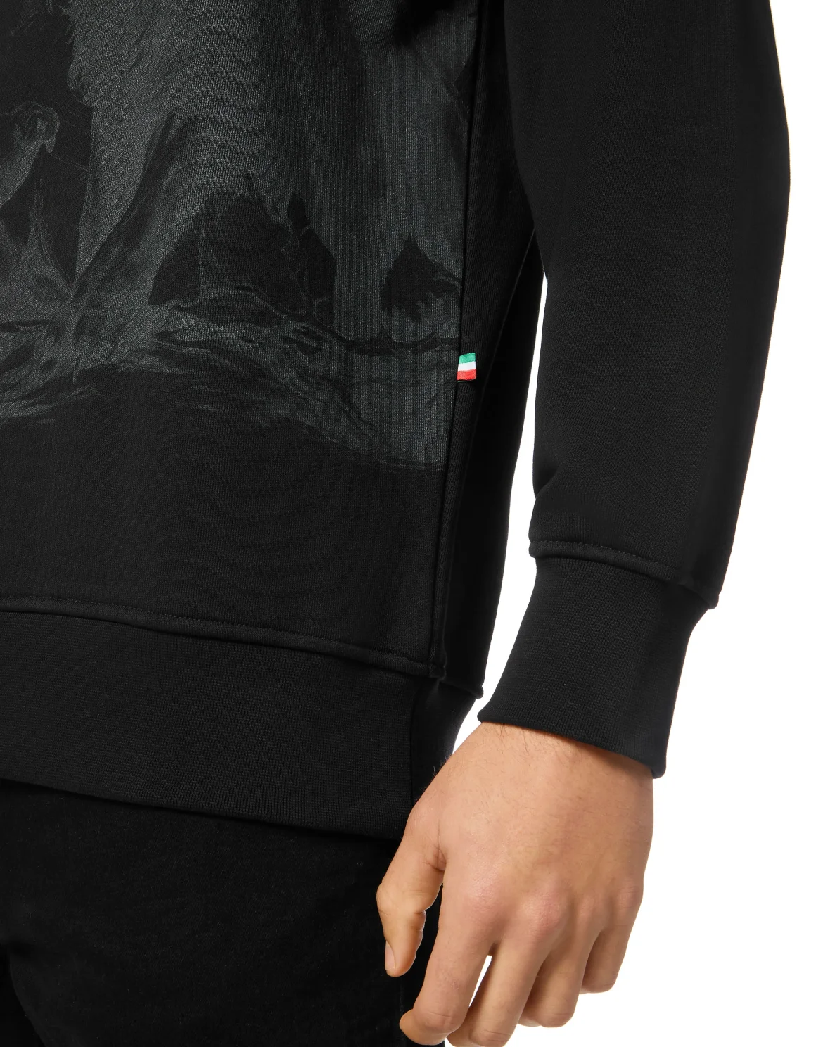 Sweatshirt Round Neck LS, цвет: Черный