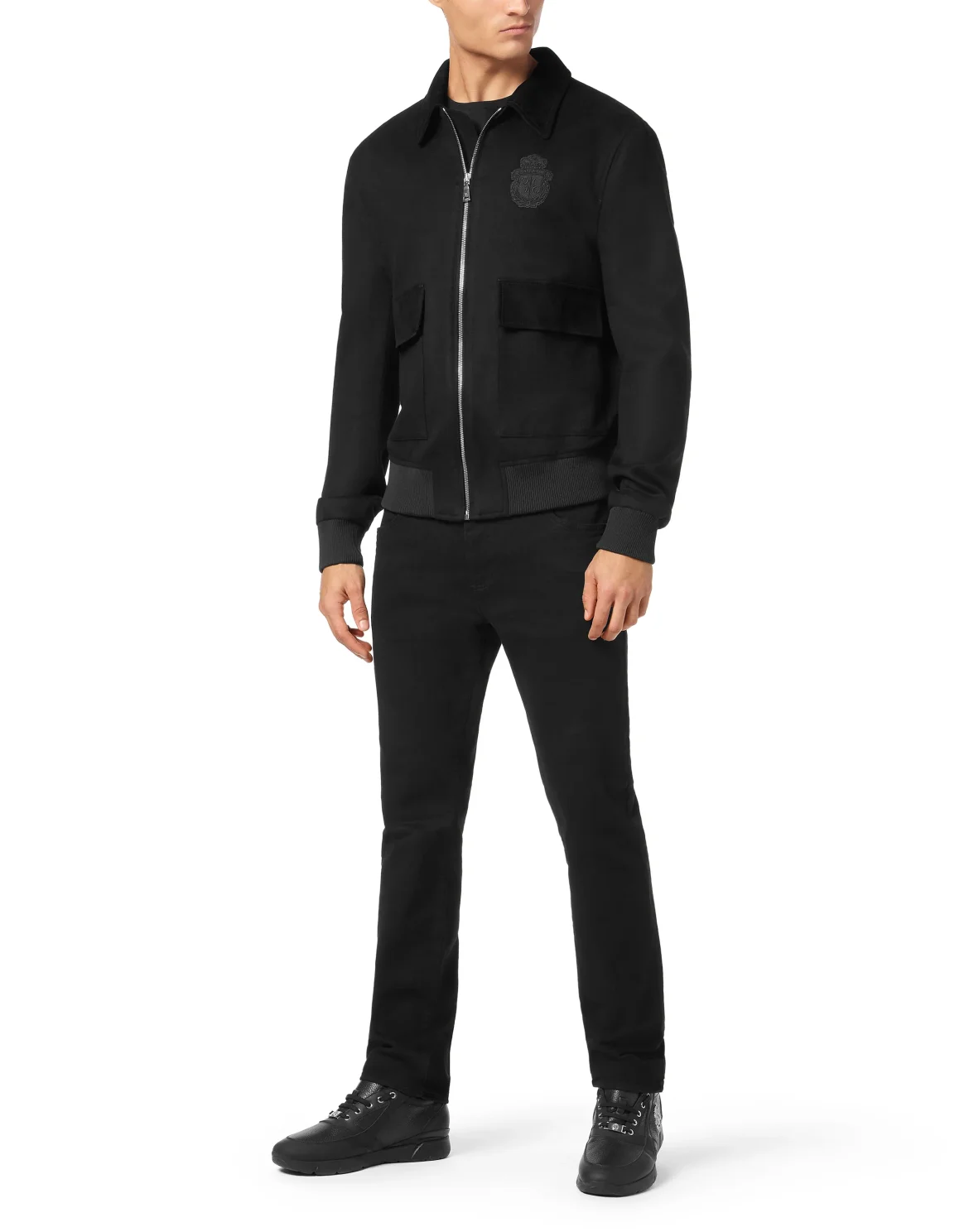 Cashmere Coster Jacket LS, цвет: Черный