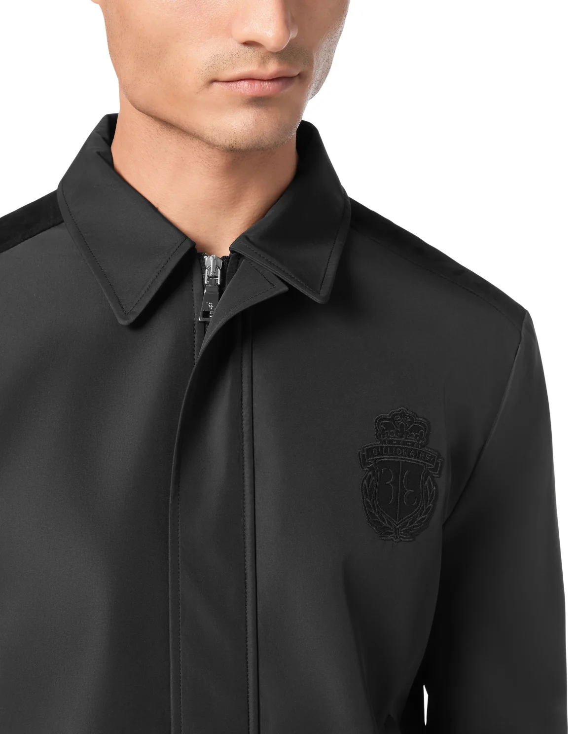 Cotton Bomber LS, цвет: Черный