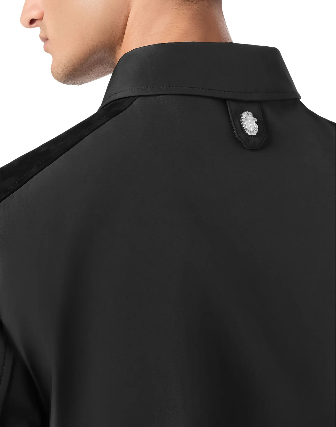 Cotton Bomber LS, цвет: Черный