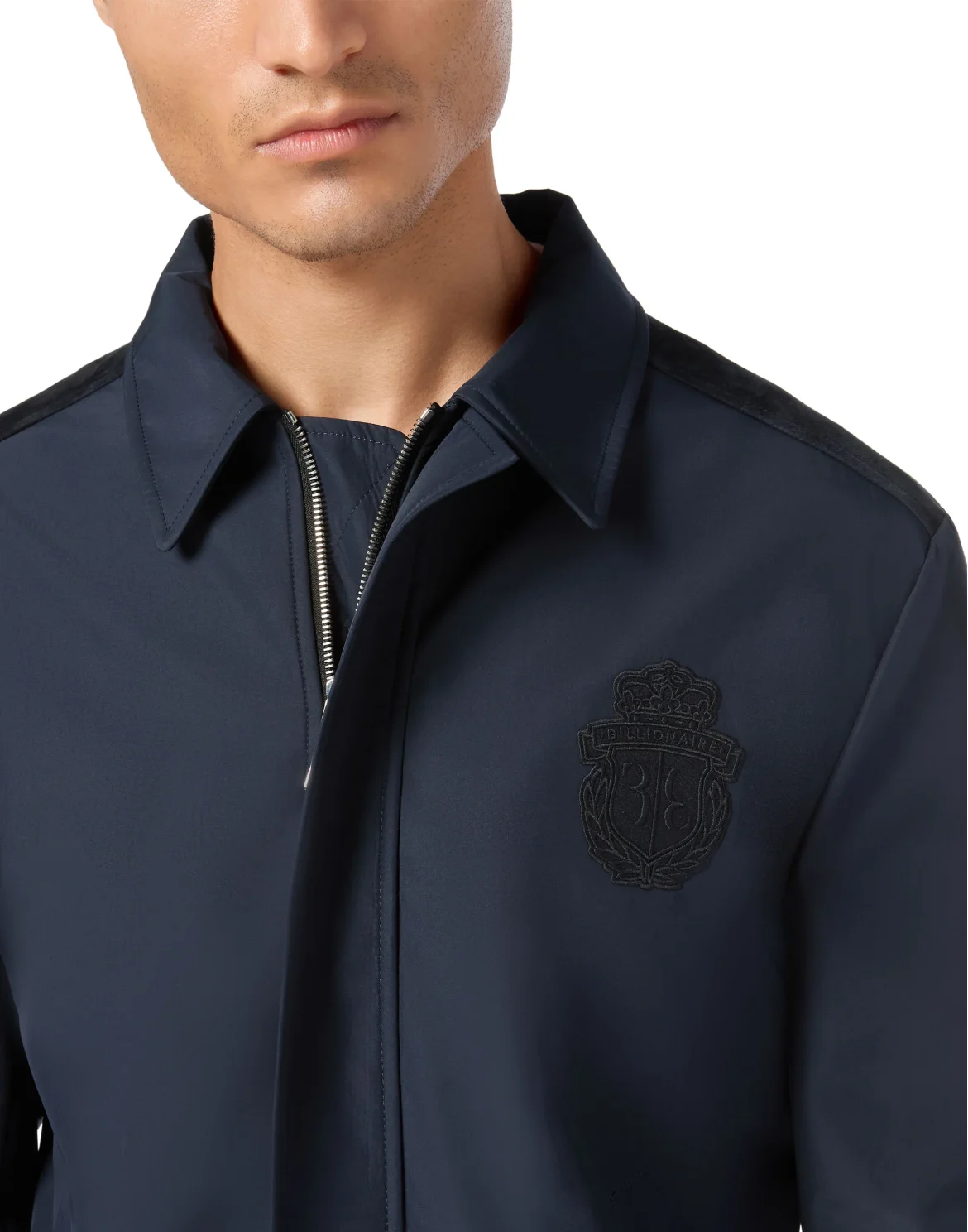 Cotton Bomber LS, цвет: Синий