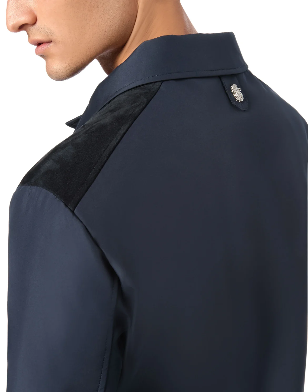 Cotton Bomber LS, цвет: Синий
