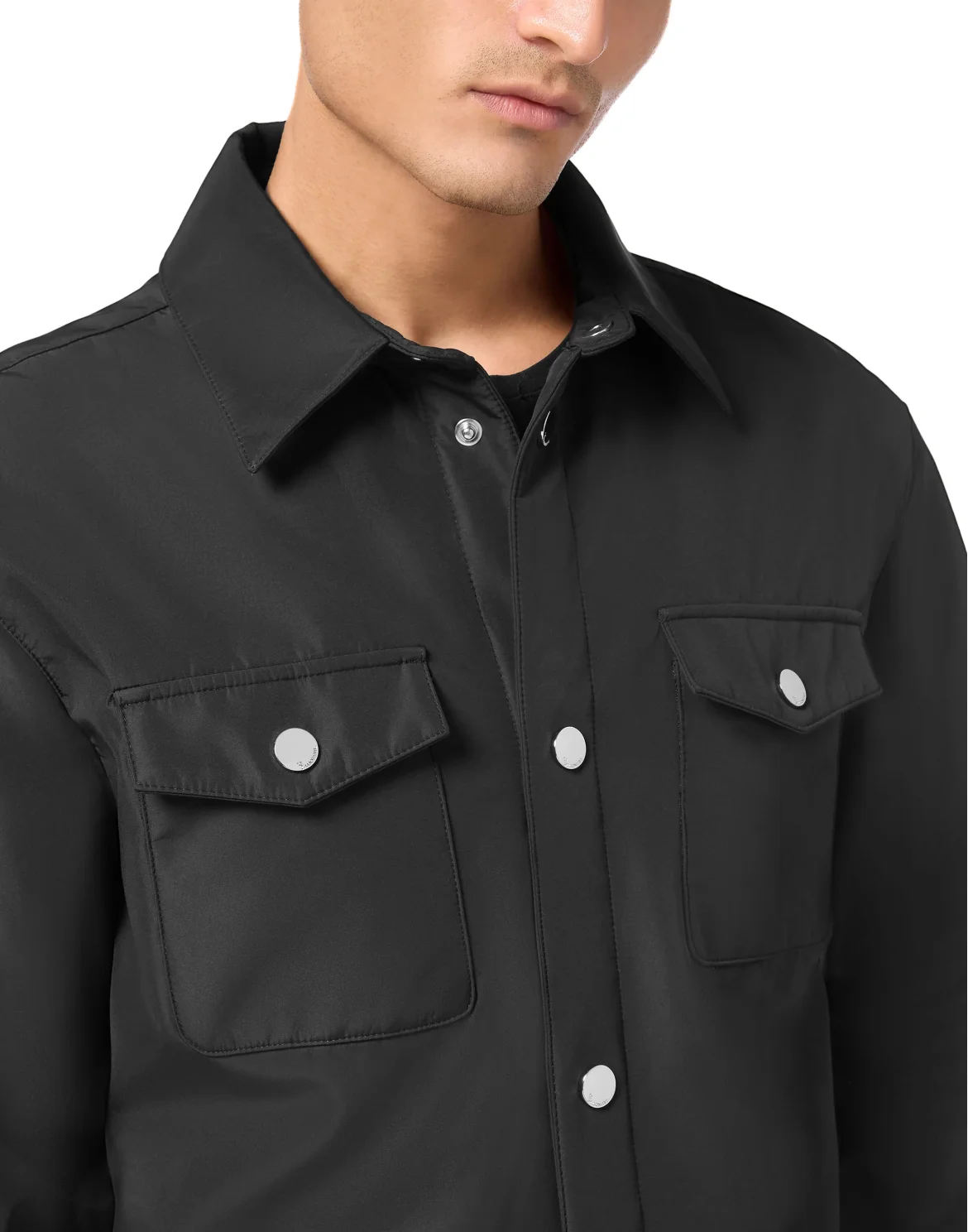 Nylon Jacket LS, цвет: Черный