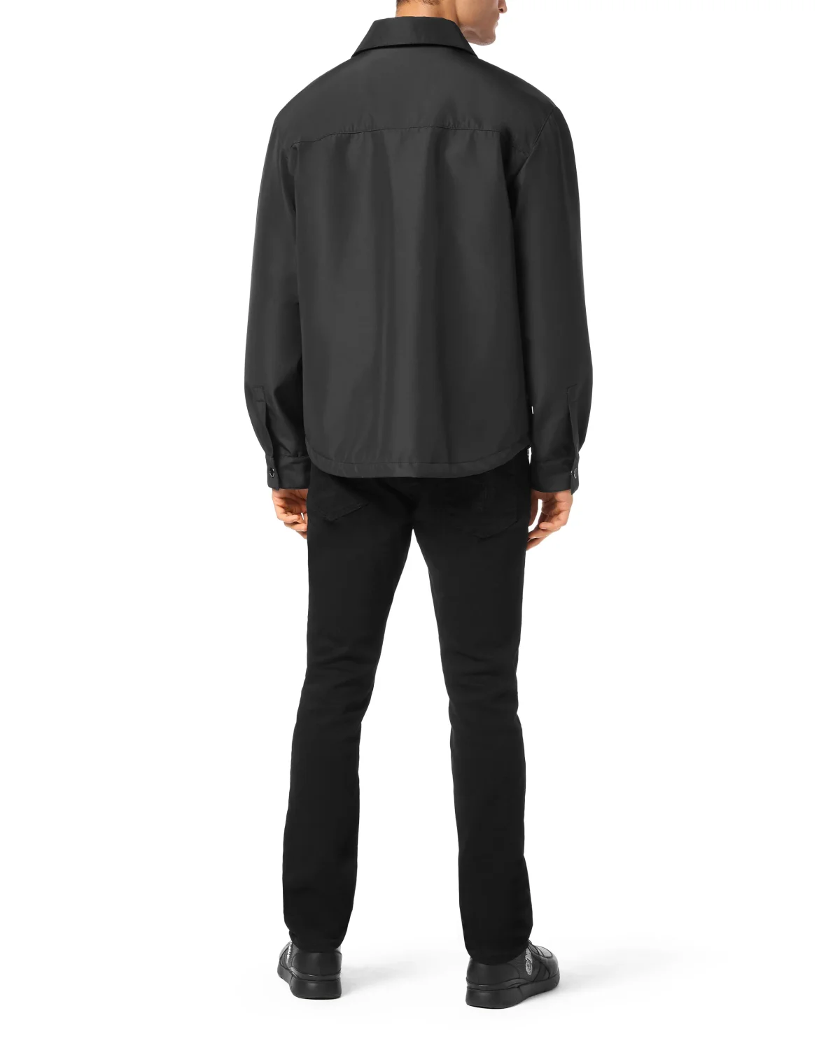 Nylon Jacket LS, цвет: Черный