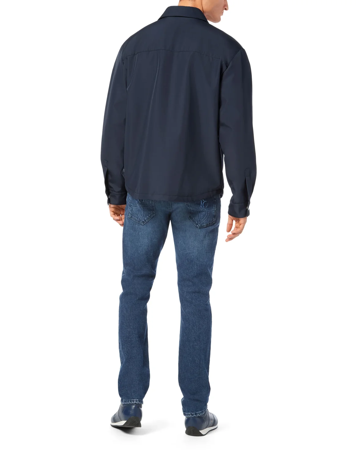 Nylon Jacket LS, цвет: Синий