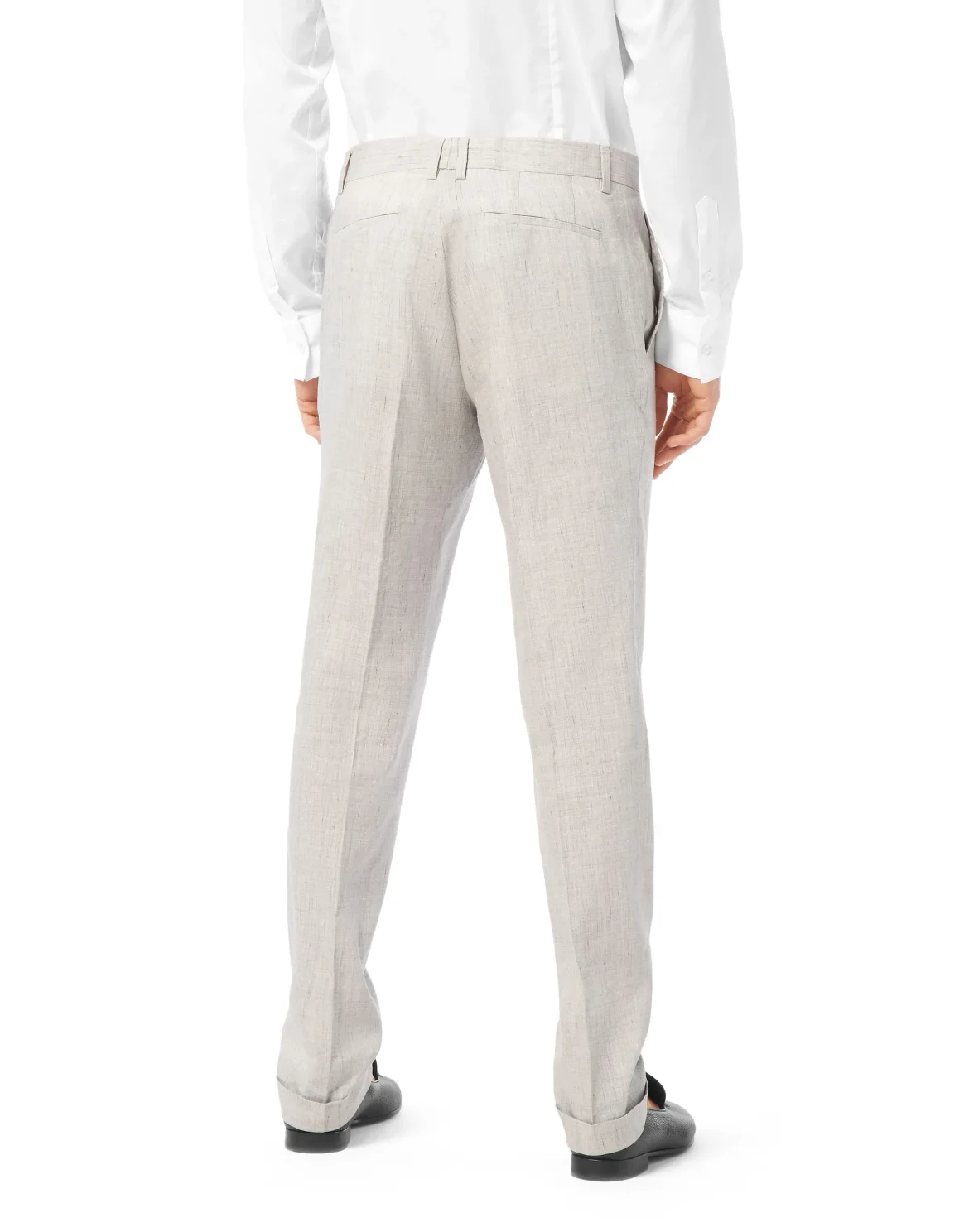 Linen Trousers Tailored Fit, цвет: Серый