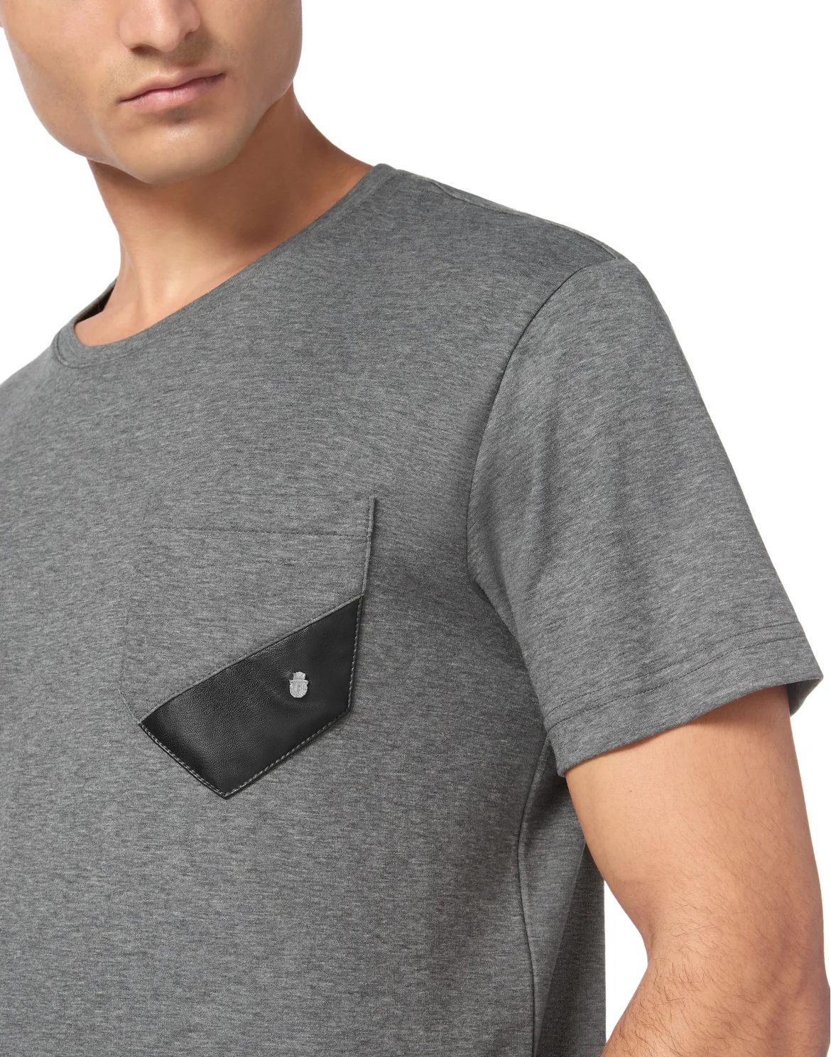 T-shirt Round Neck SS, цвет: Серый