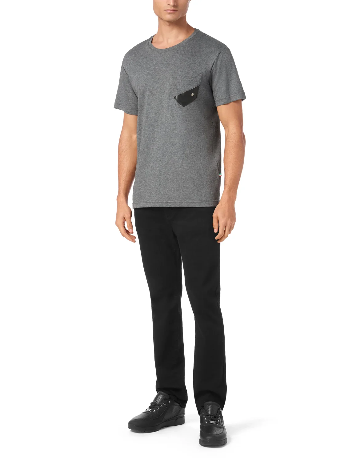 T-shirt Round Neck SS, цвет: Серый