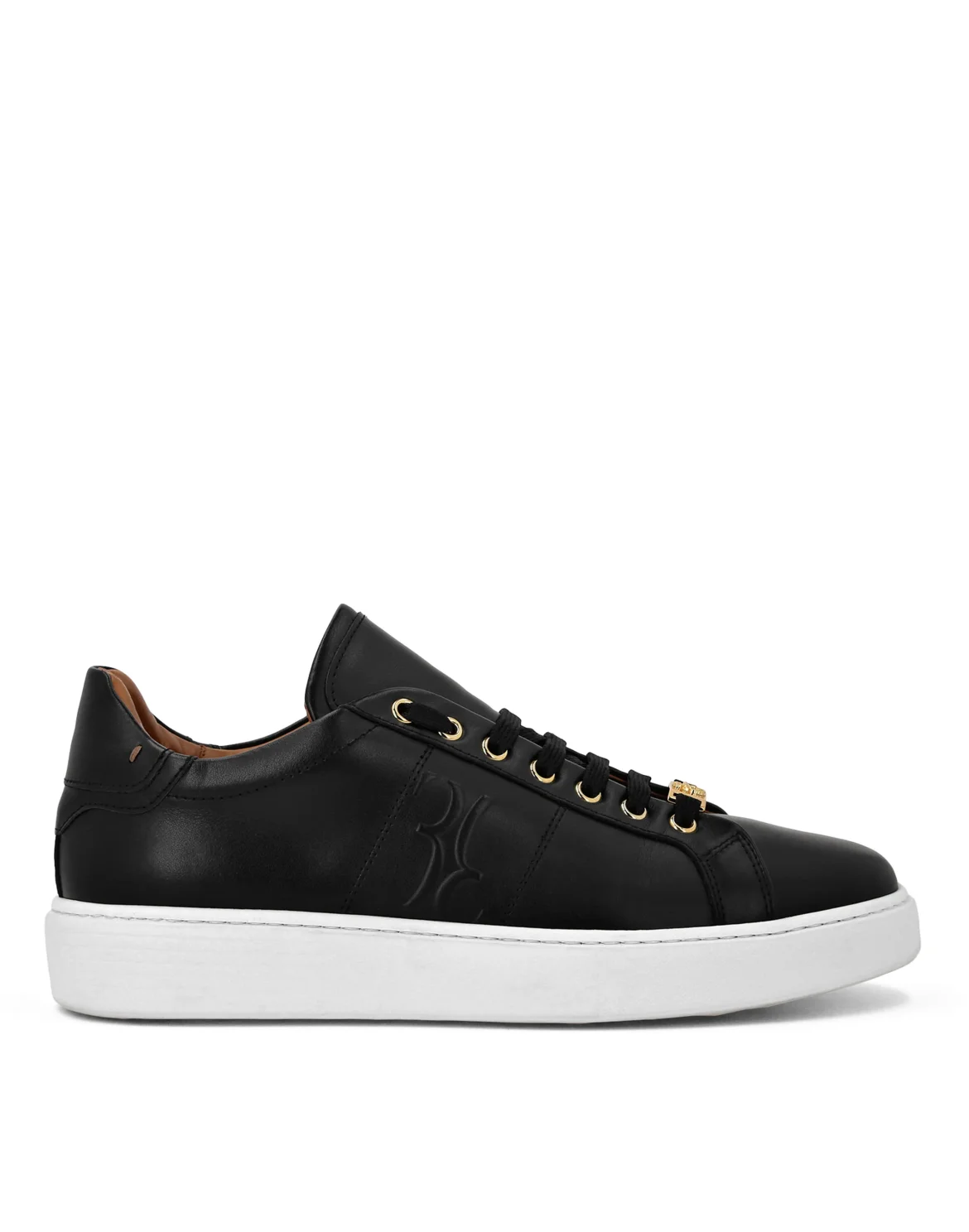 Nappa Lo-Top Sneakers, цвет: Черный