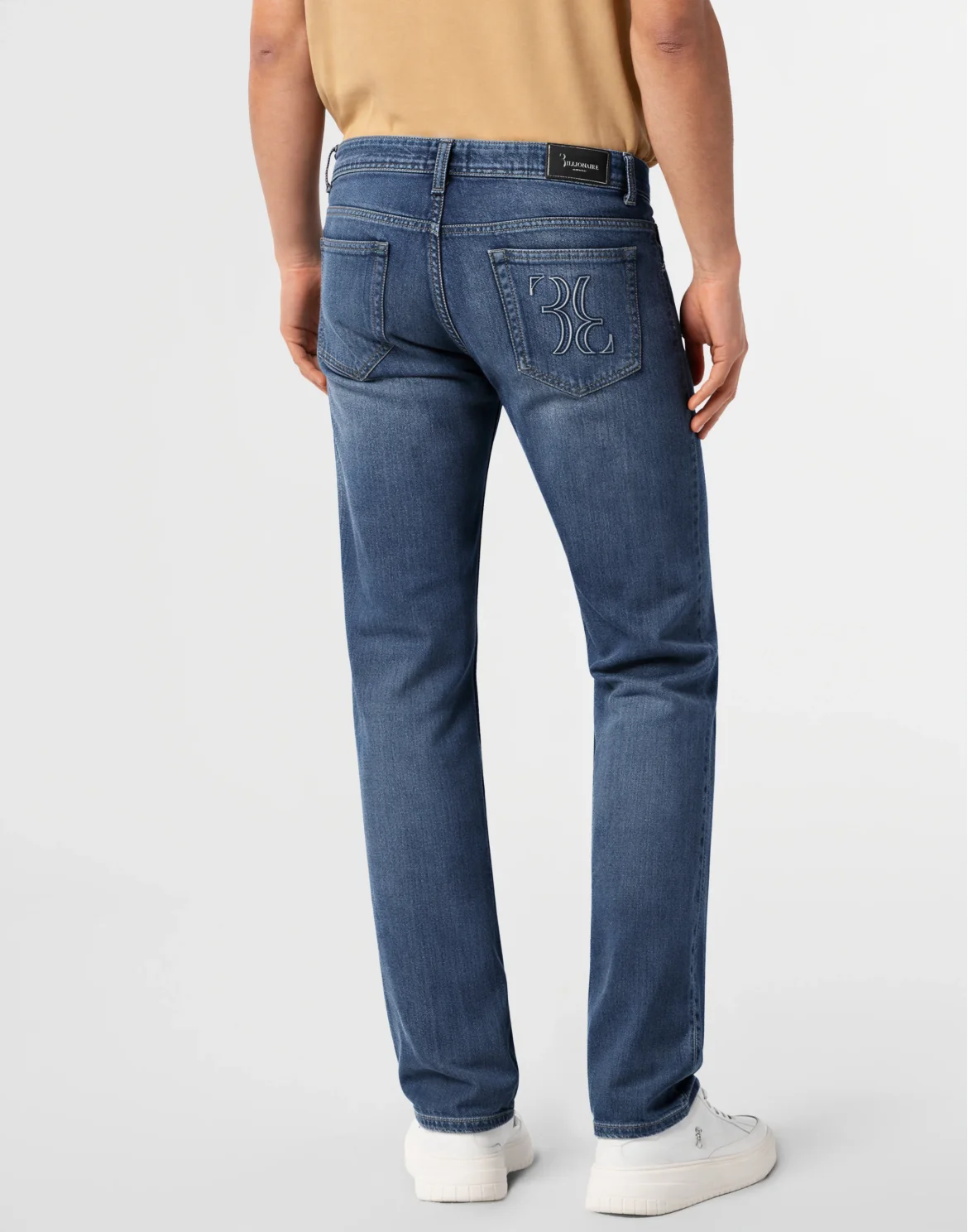 Super Straight Cut Jeans, цвет: Синий
