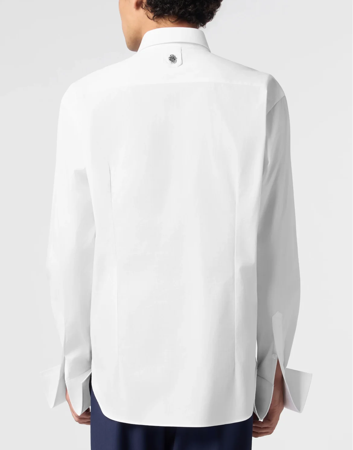 Gold Cut Tuxedo Shirt, цвет: Белый