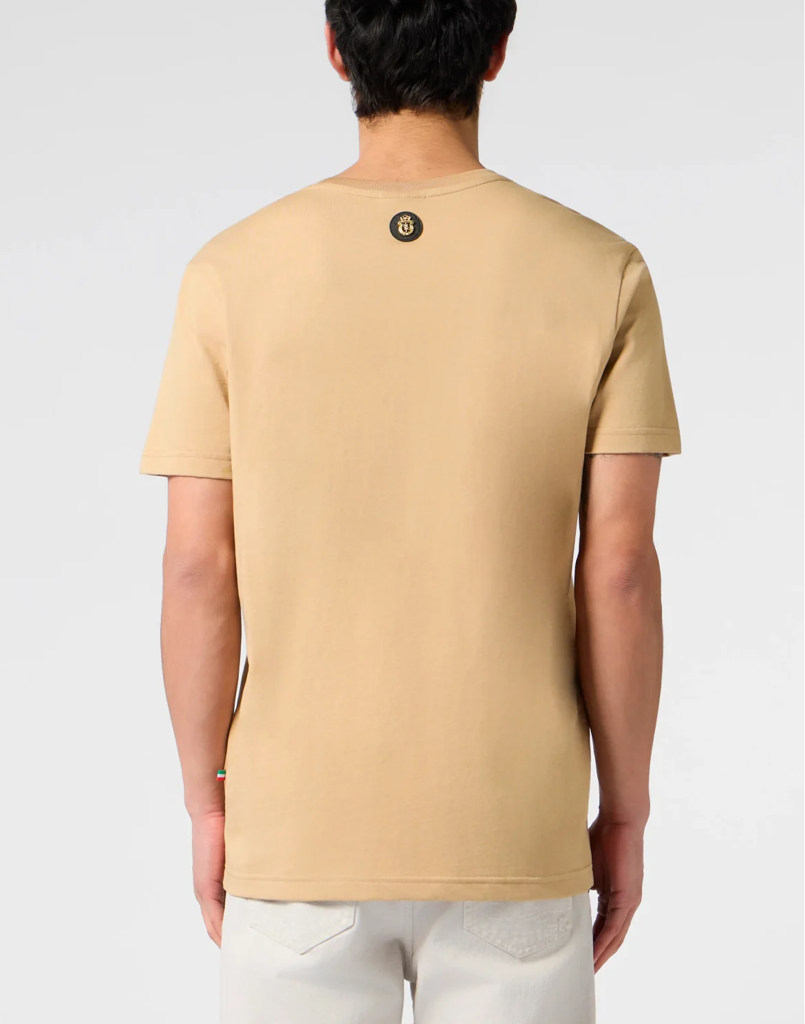 Round Neck T-Shirt Baroque, цвет: Бежевый