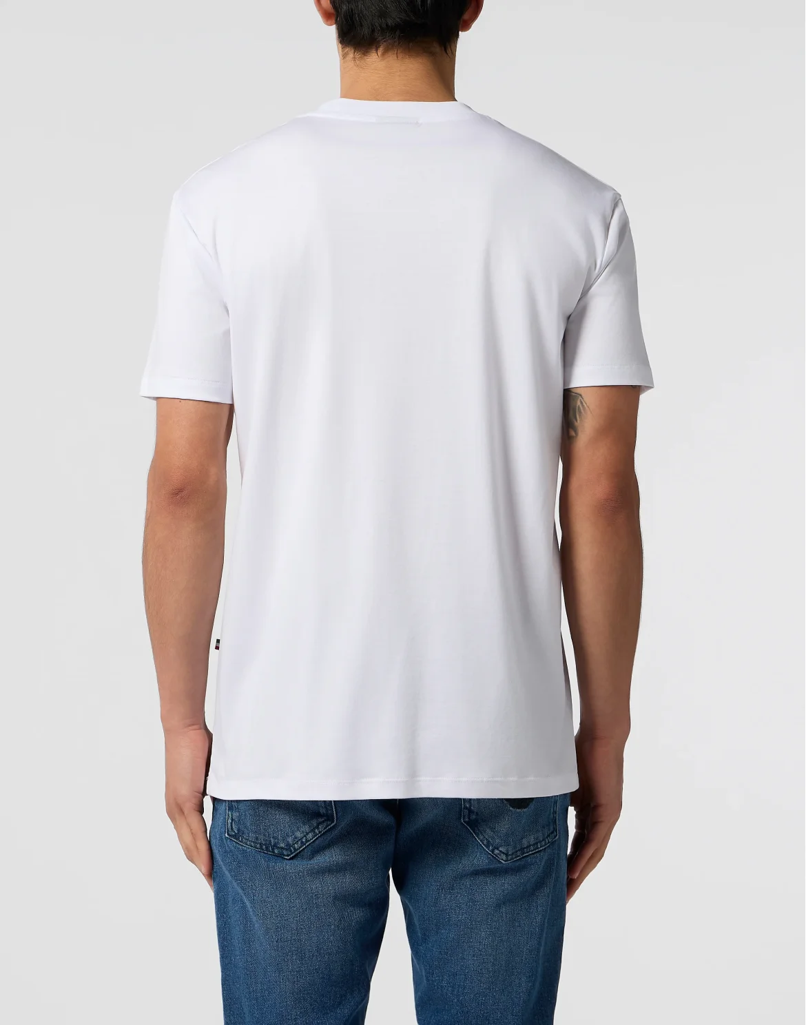 Round Neck T-Shirt Basic, цвет: Белый