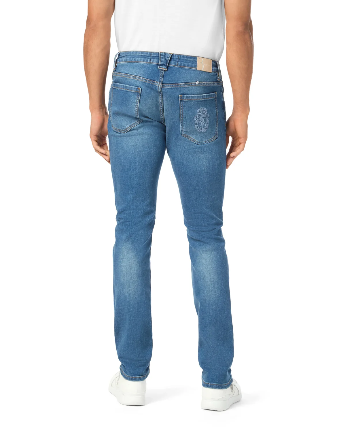 Denim Trousers Super Straight Cut, цвет: Синий