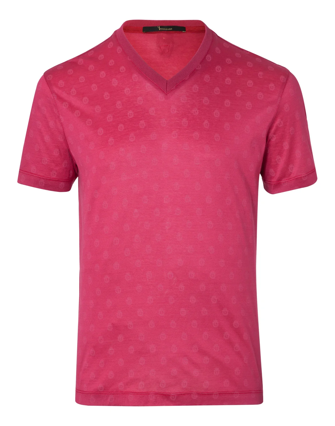 T-Shirt V Neck SS, цвет: Красный