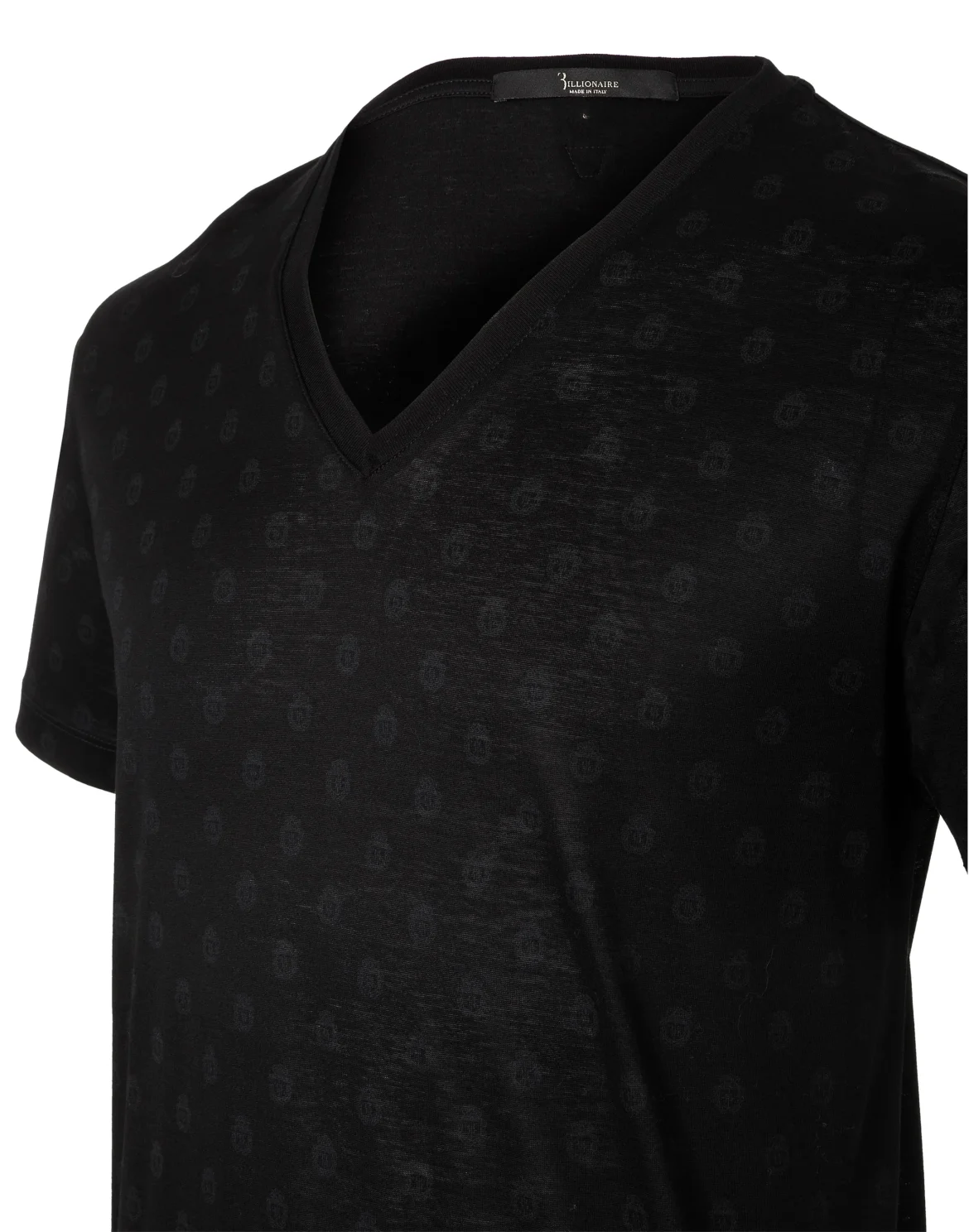 T-Shirt V Neck SS, цвет: Черный