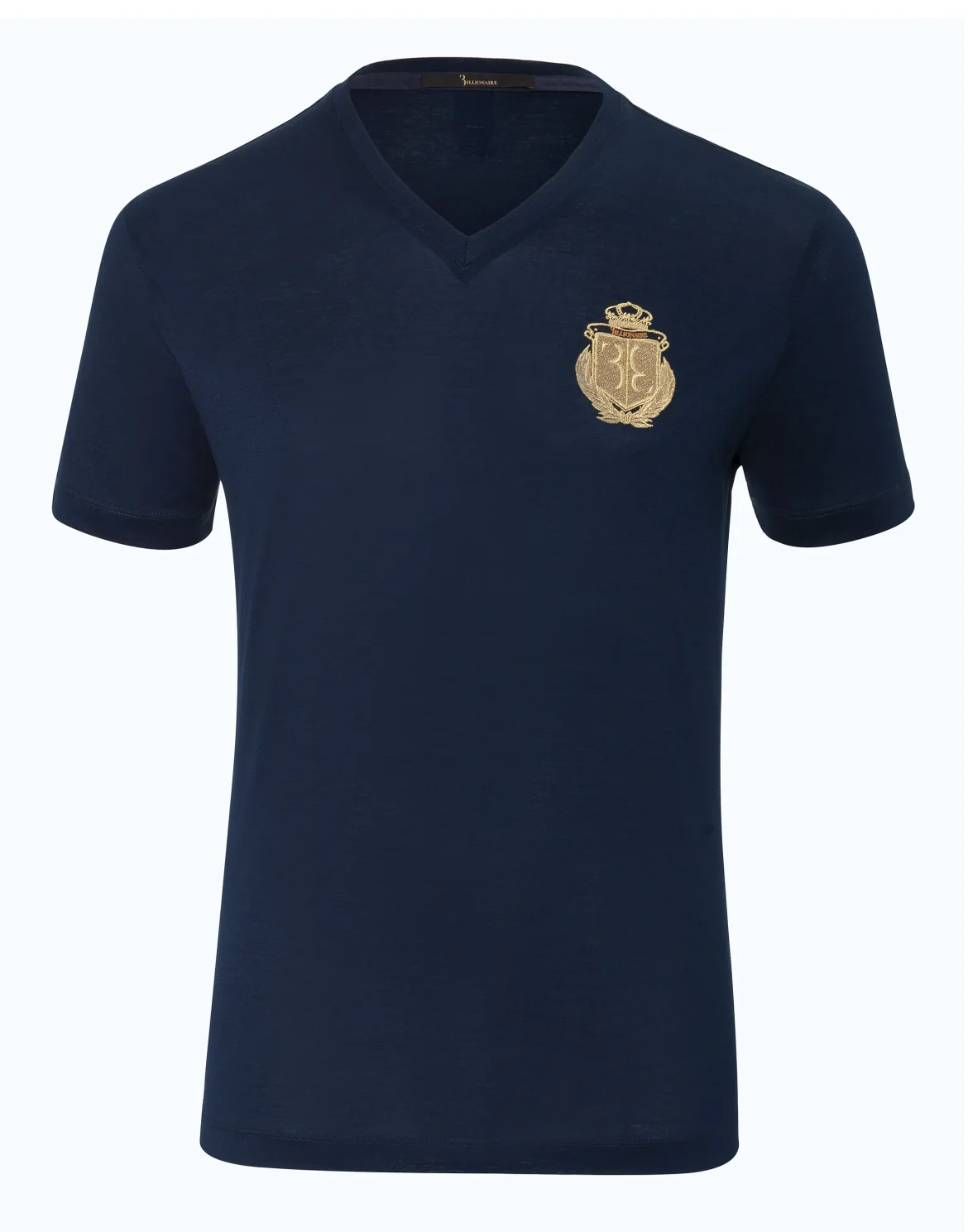 T-shirt V-Neck SS, цвет: Синий