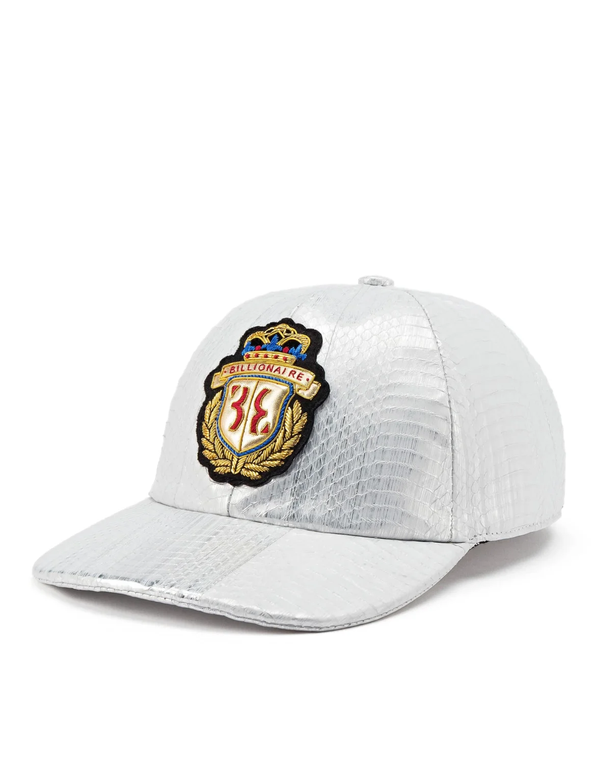 Baseball Cap "Peacey", цвет: Серебристый